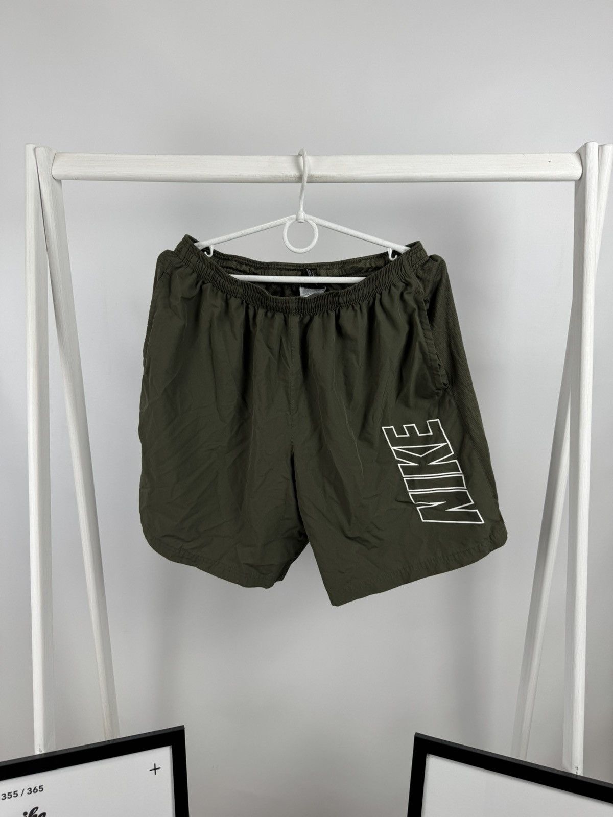 Nike Nike Big Logo Sport Wear Shorts Size US 36 / EU 52 - 2 Thumbnail