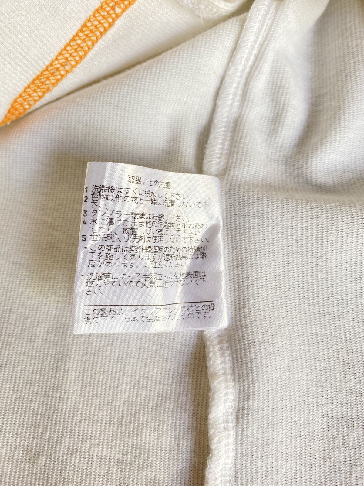 Ellesse Ellesse Orange-Collar Polo Tee with Chest Pattern Size M / US 6-8 / IT 42-44 - 15 Thumbnail
