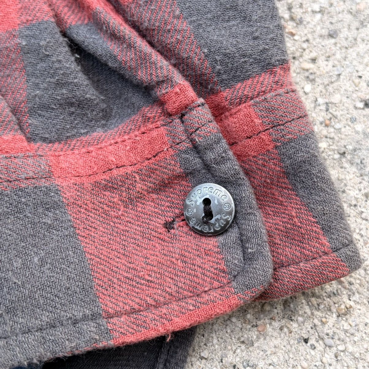 Supreme Supreme 2017 Multi Color Buffalo Hooded Flannel Size Medium Size US M / EU 48-50 / 2 - 6 Thumbnail