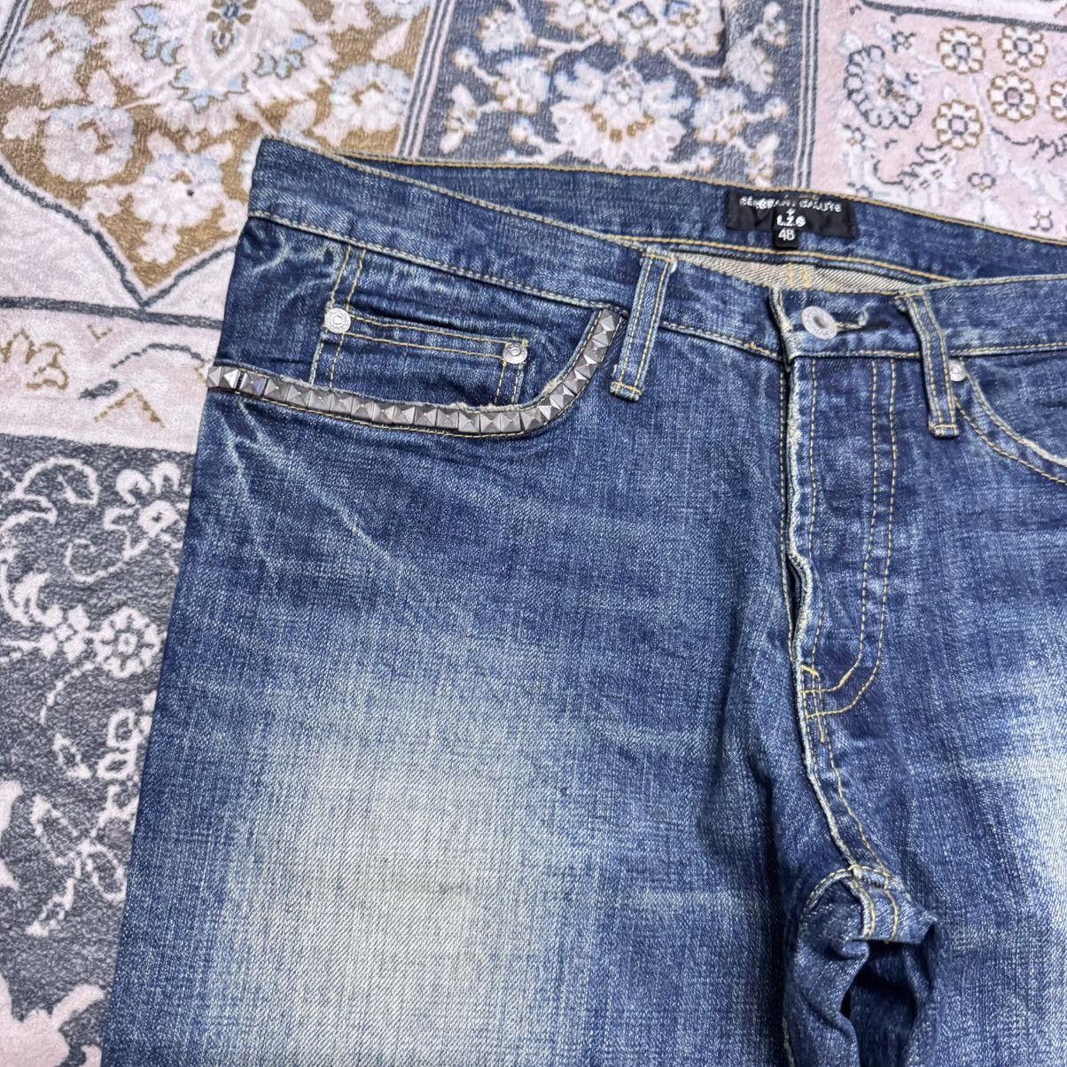 Japanese Brand Sergeant Salute + LZG Denim Flare Jeans Studded Hysteric Size US 33 - 5 Thumbnail