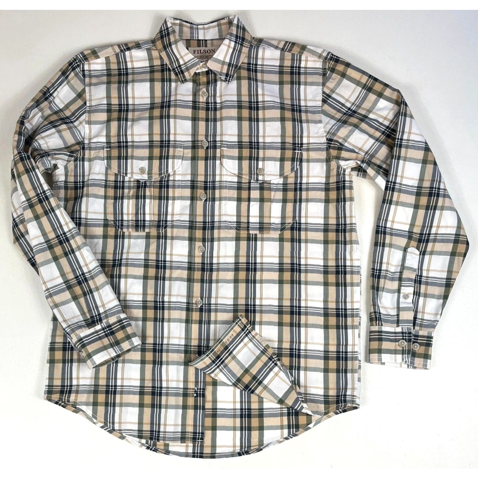 Filson Filson Men’s Feather Cloth Shirt Plaid Sz S Size US S / EU 44-46 / 1 - 2 Thumbnail