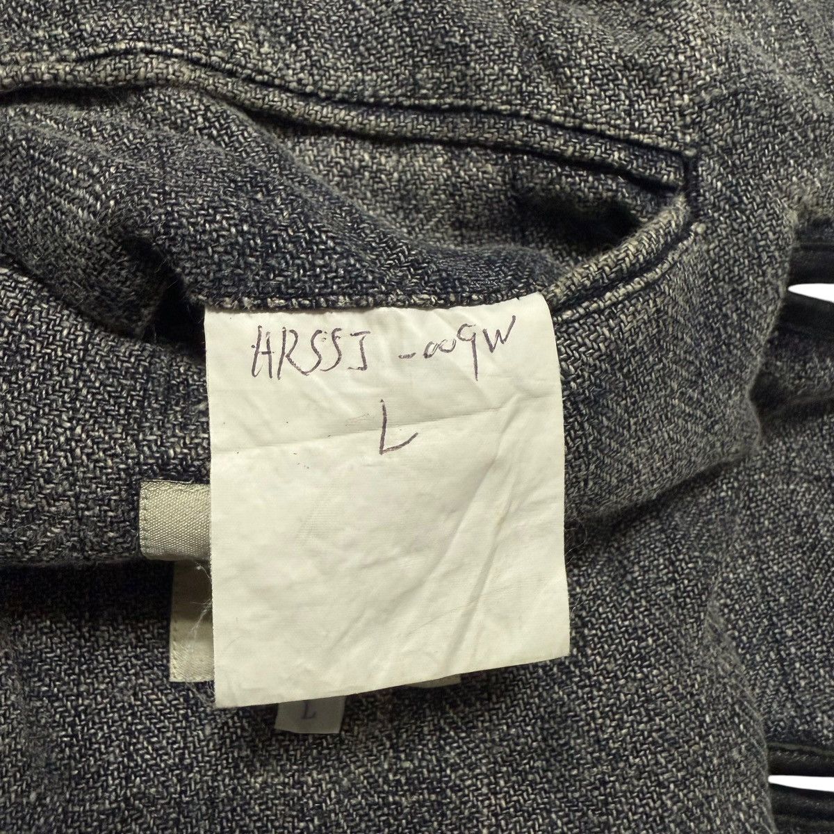 Yohji Yamamoto Yohji Yamamoto AAR Denim Casual Jacket Size US M / EU 48-50 / 2 - 8 Thumbnail