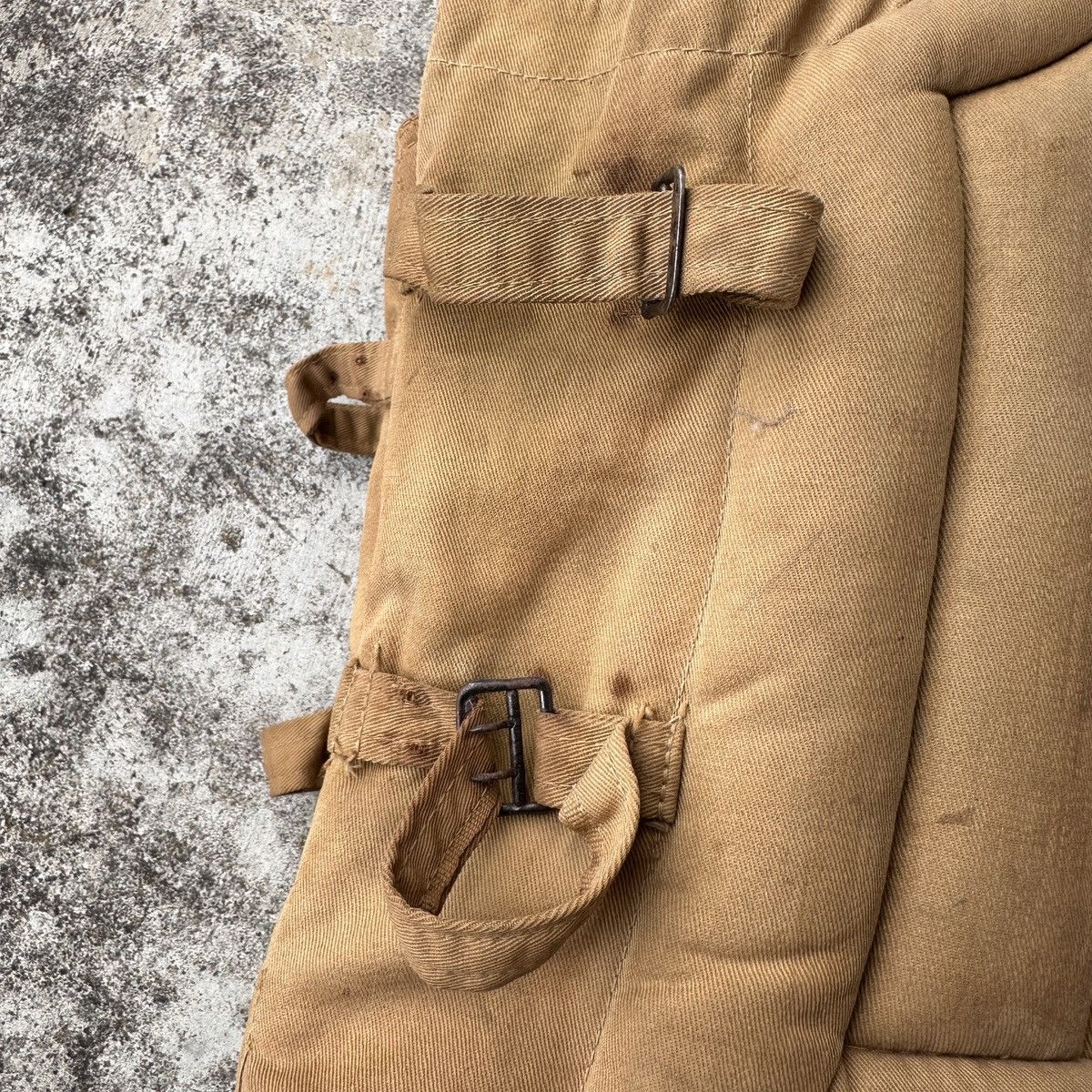 Vintage 1940s WWII Kapok Life Preserver Puffer Vest Americana Japan Size US M / EU 48-50 / 2 - 11 Thumbnail