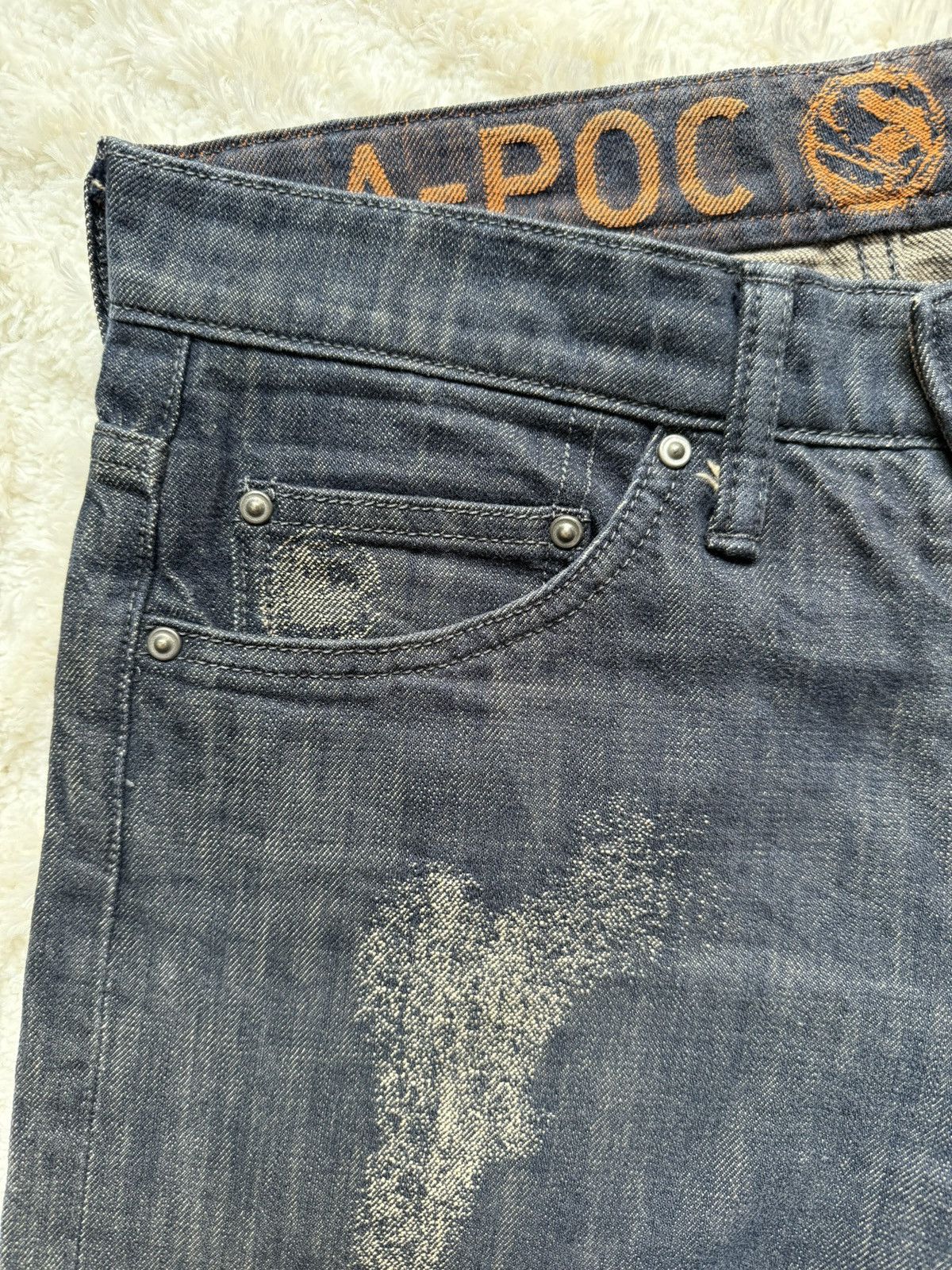 Issey Miyake Issey miyake a-poc aw2008 skeleton denim Size US 29 - 5 Thumbnail