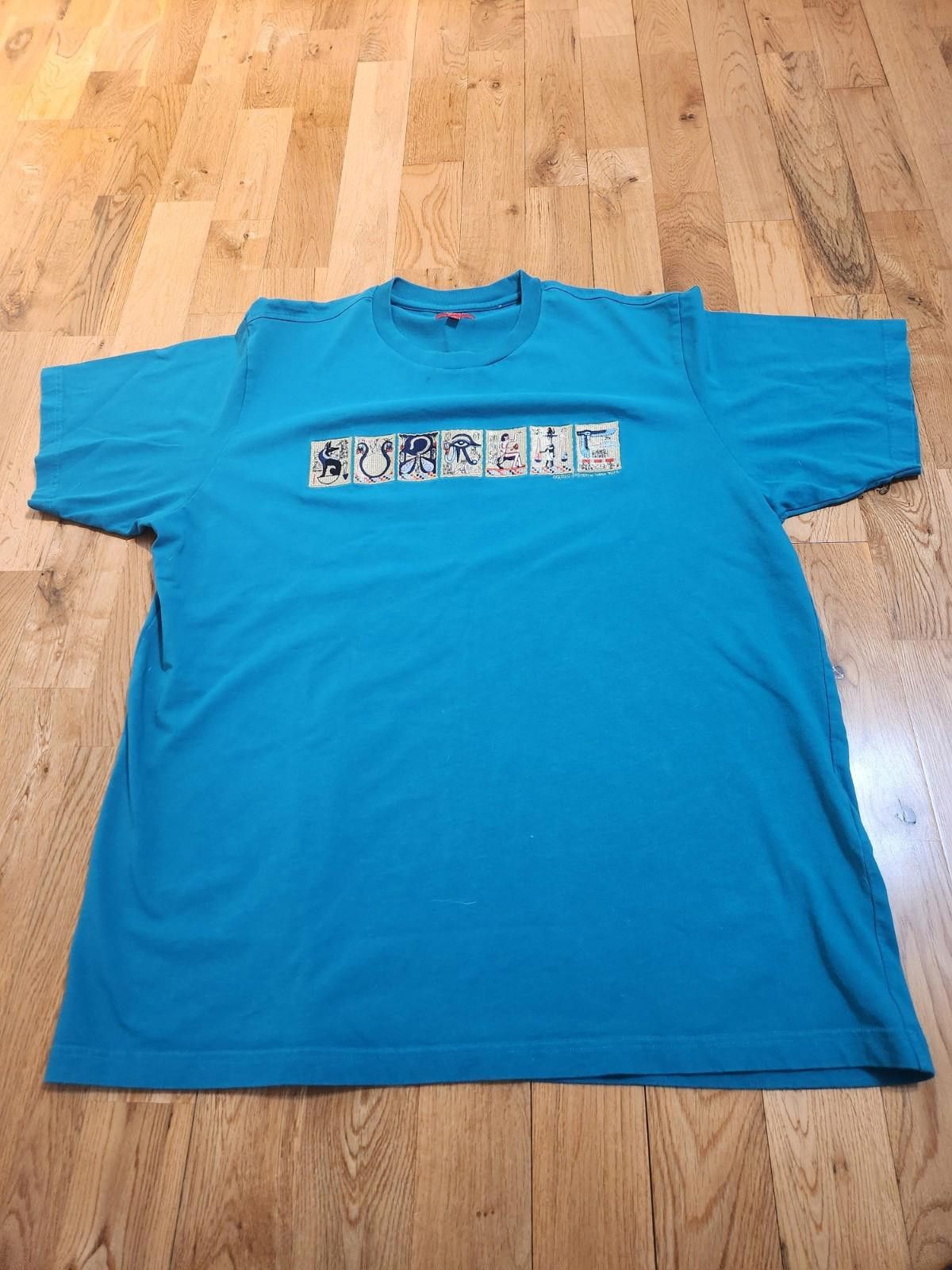 Supreme Supreme Ancient Short Sleeve Shirt Teal Men's XL Size US XL / EU 56 / 4 - 1 Thumbnail