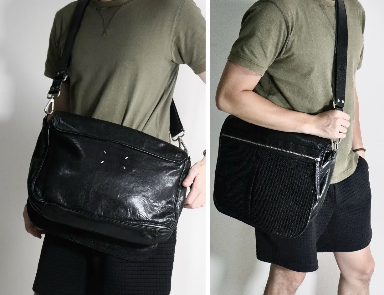 【希少・美品】2006 Martin Margiela 3wayレザー バッグ Maison Margiela Maison Martin Margiela 3way Leather Bag