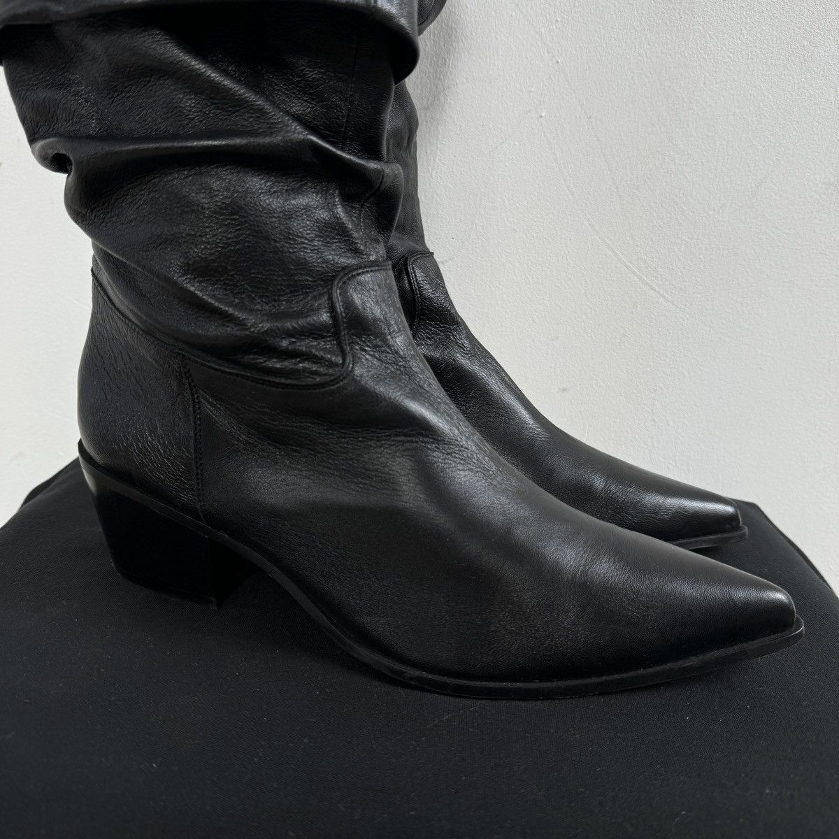 Other Paolifirenge Vero Gomma Italian Leather Cowboy Boots Size US 11 / IT 41 - 3 Thumbnail