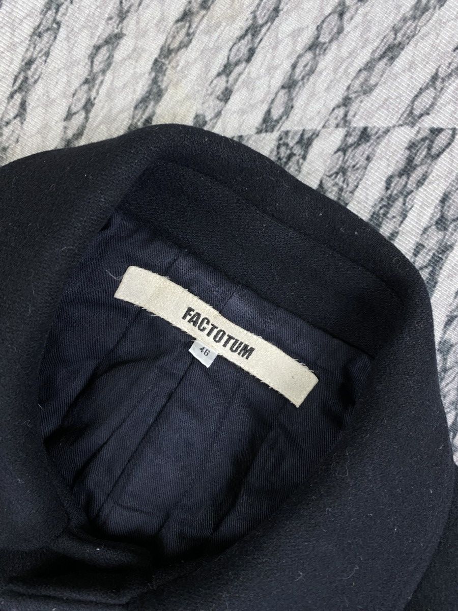 FACTOTUM Vintage Factotum Casual Black Front Button Coat Size US S / EU 44-46 / 1 - 11 Thumbnail