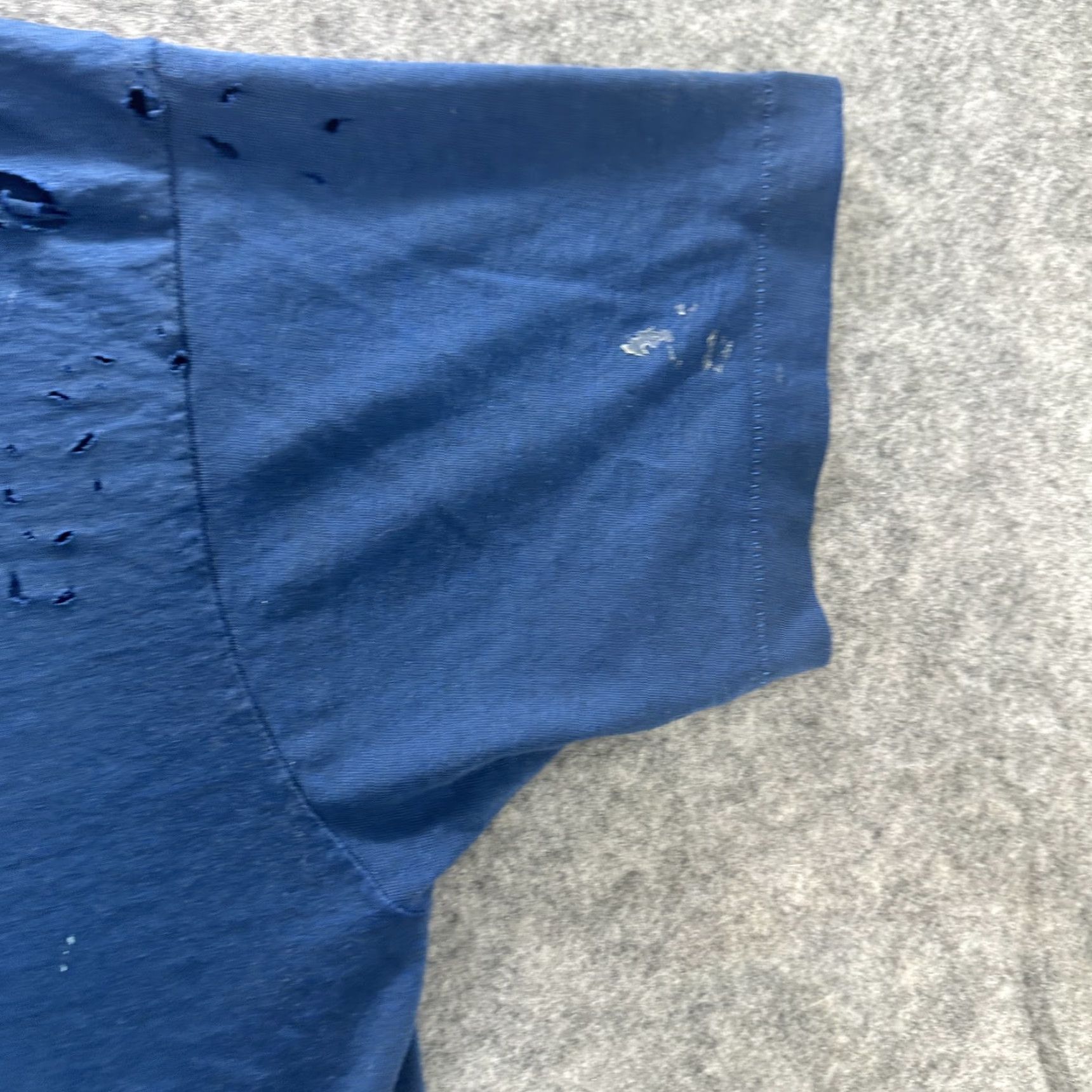 Vintage VINTAGE Buckeye Pools Shirt Mens XL Blue Distressed Single Stitch Tee 90s Grunge Size US XL / EU 56 / 4 - 7 Thumbnail