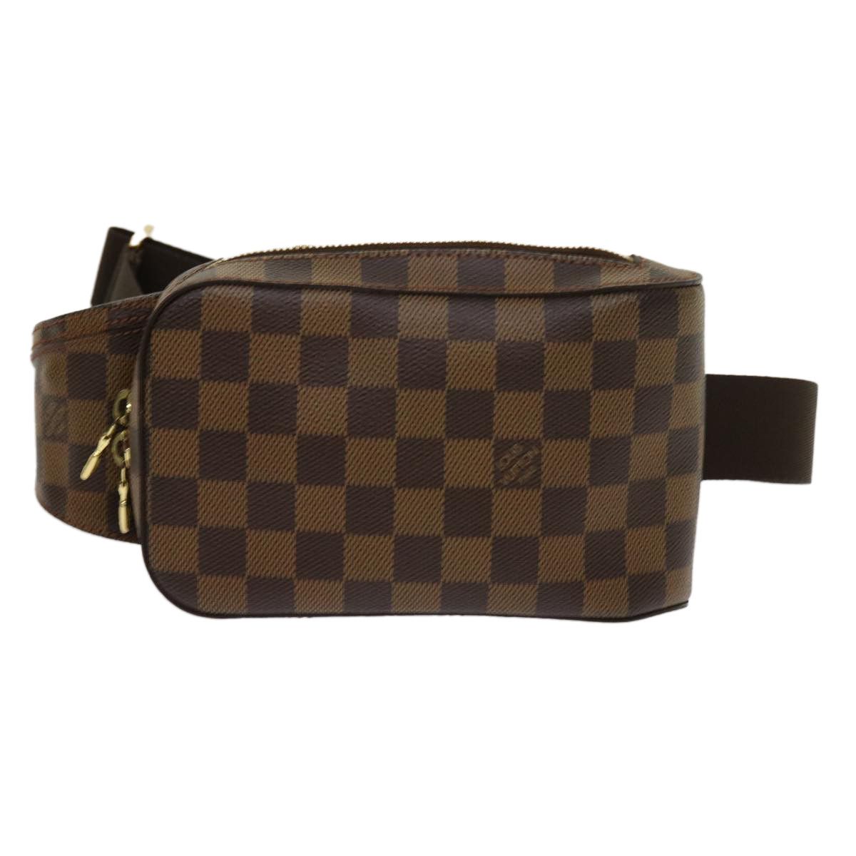 Louis Vuitton Geronimo Brown Canvas Shoulder Bag (Pre-Owned) Size ONE SIZE - 1 Thumbnail