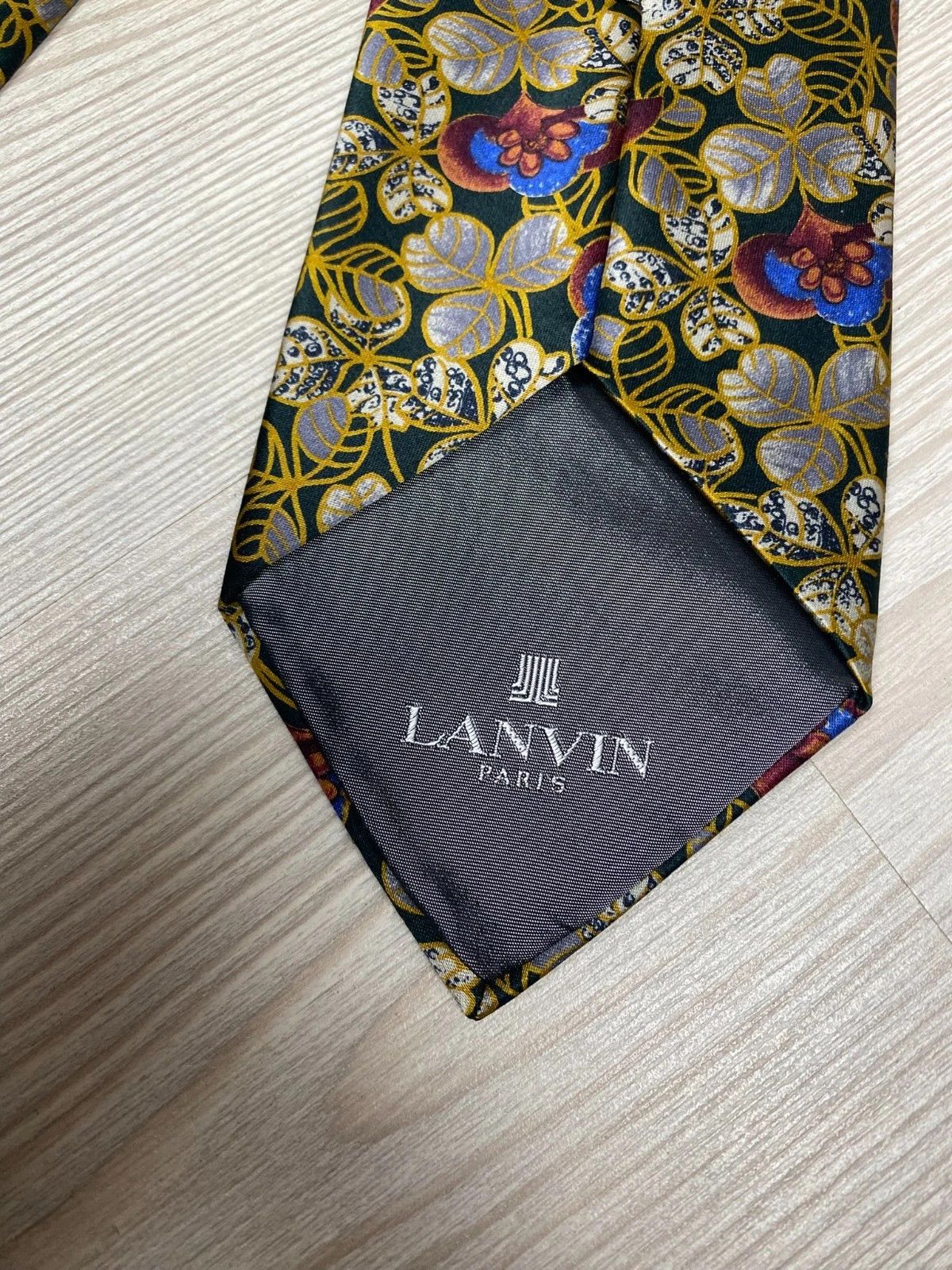 Lanvin Lanvin Paris Silk 100% Tie Size ONE SIZE - 4 Thumbnail