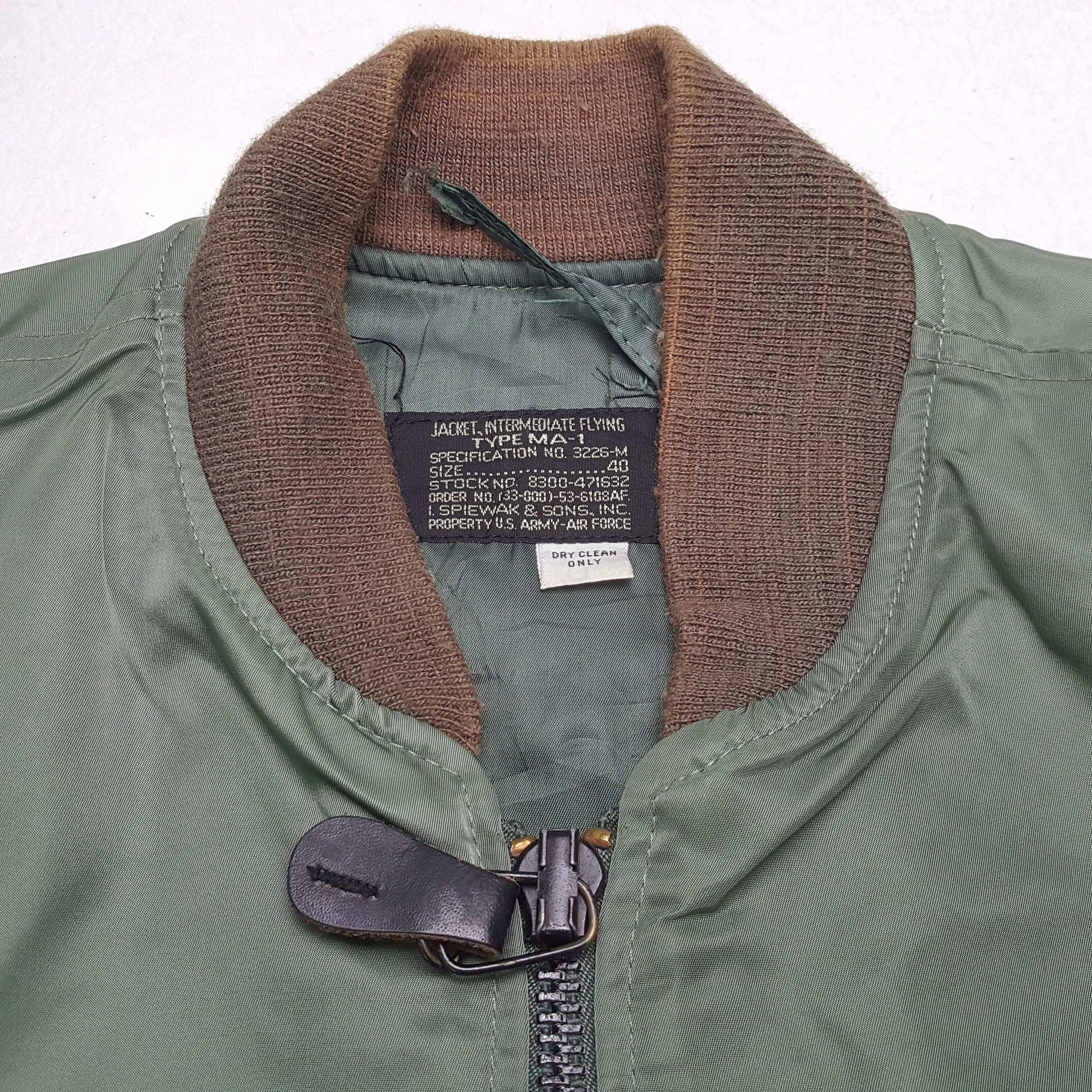Vintage US AIR FORCE X Custom Art If Six Was Nine Style Jacket Size US L / EU 52-54 / 3 - 10 Thumbnail