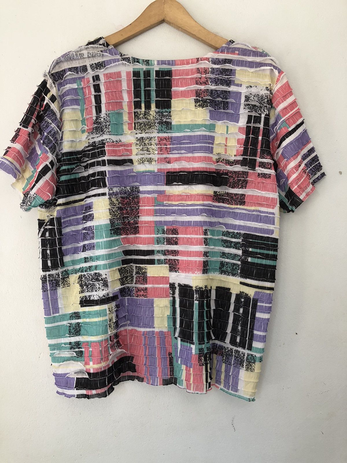 Yohji Yamamoto Japanese Alfred Dunner Distressed Pleated issey style Size US L / EU 52-54 / 3 - 2 Thumbnail