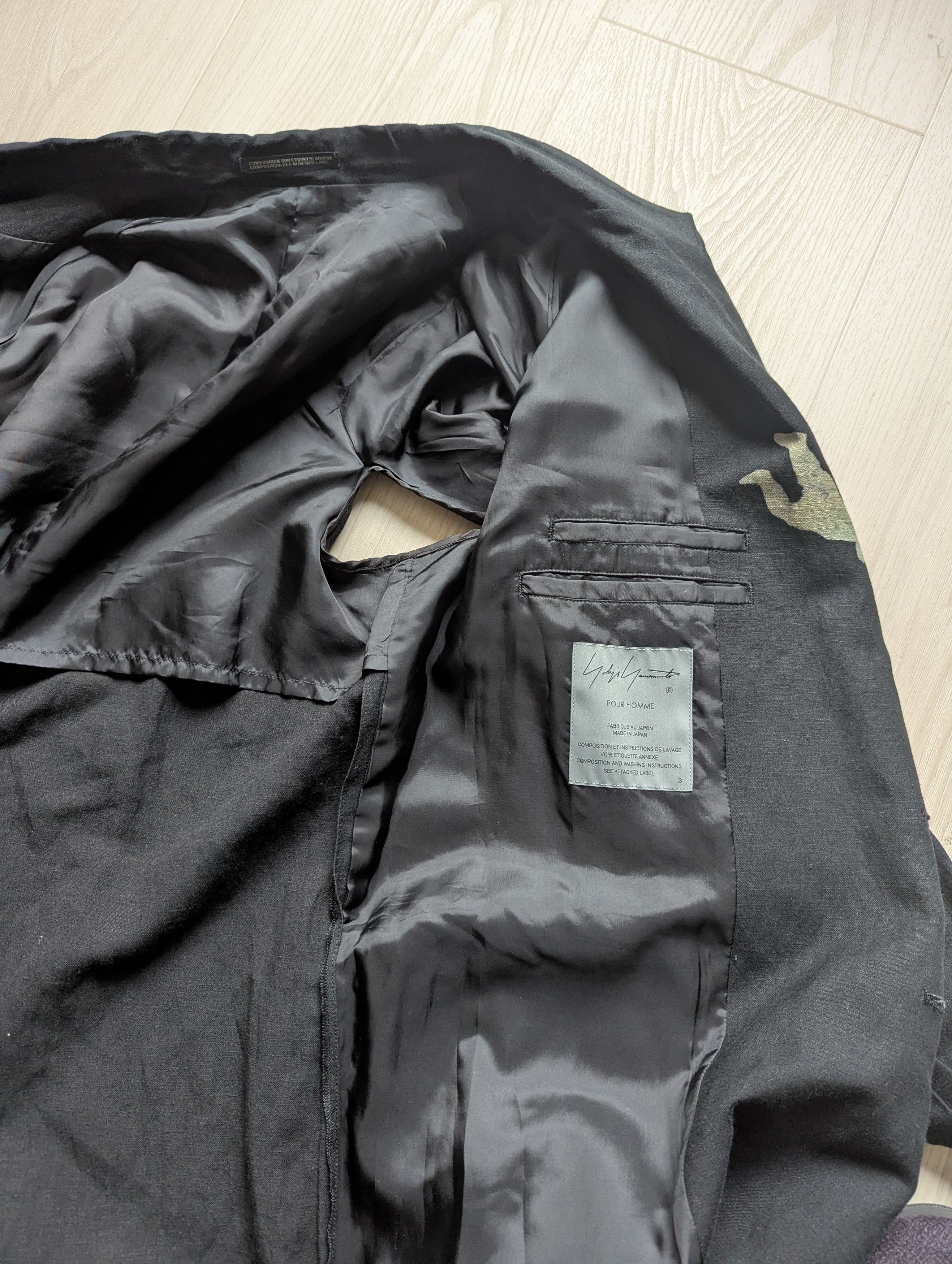 Yohji Yamamoto Yohji Yamamoto pour homme angel patern jacket Size US L / EU 52-54 / 3 - 9 Thumbnail
