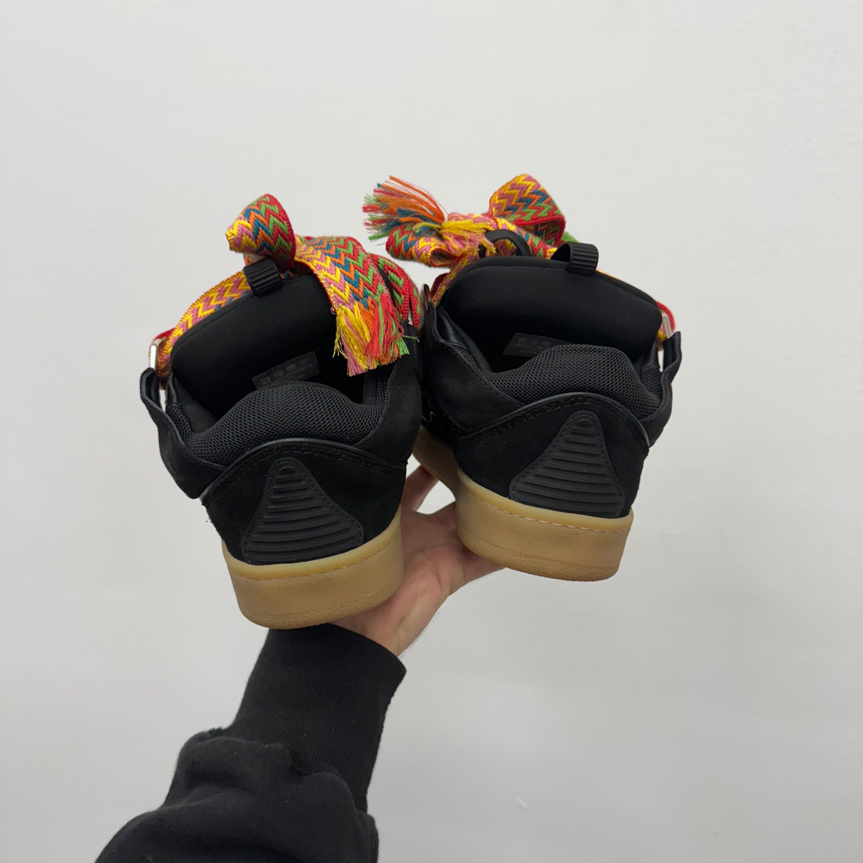 Lanvin Lanvin Curb Sneakers Black - Size 42 (US 9) Size US 9 / EU 42 - 3 Thumbnail