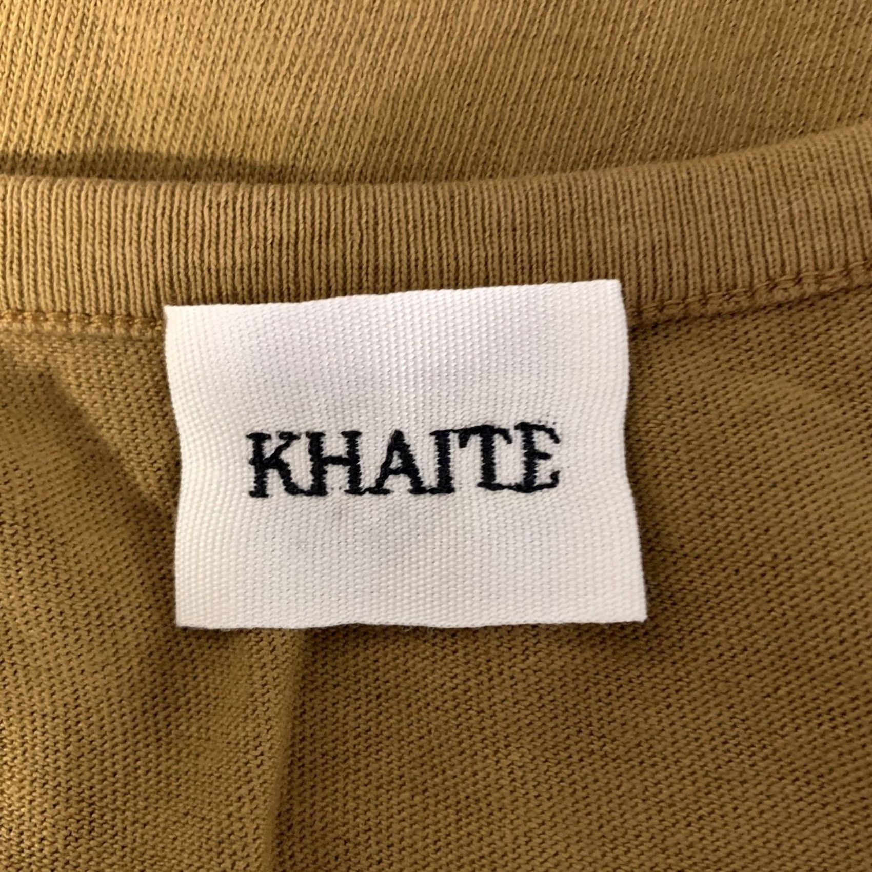 KHAITE KHAITE Size L Brown Cotton Halter Top Size L / US 10 / IT 46 - 5 Thumbnail