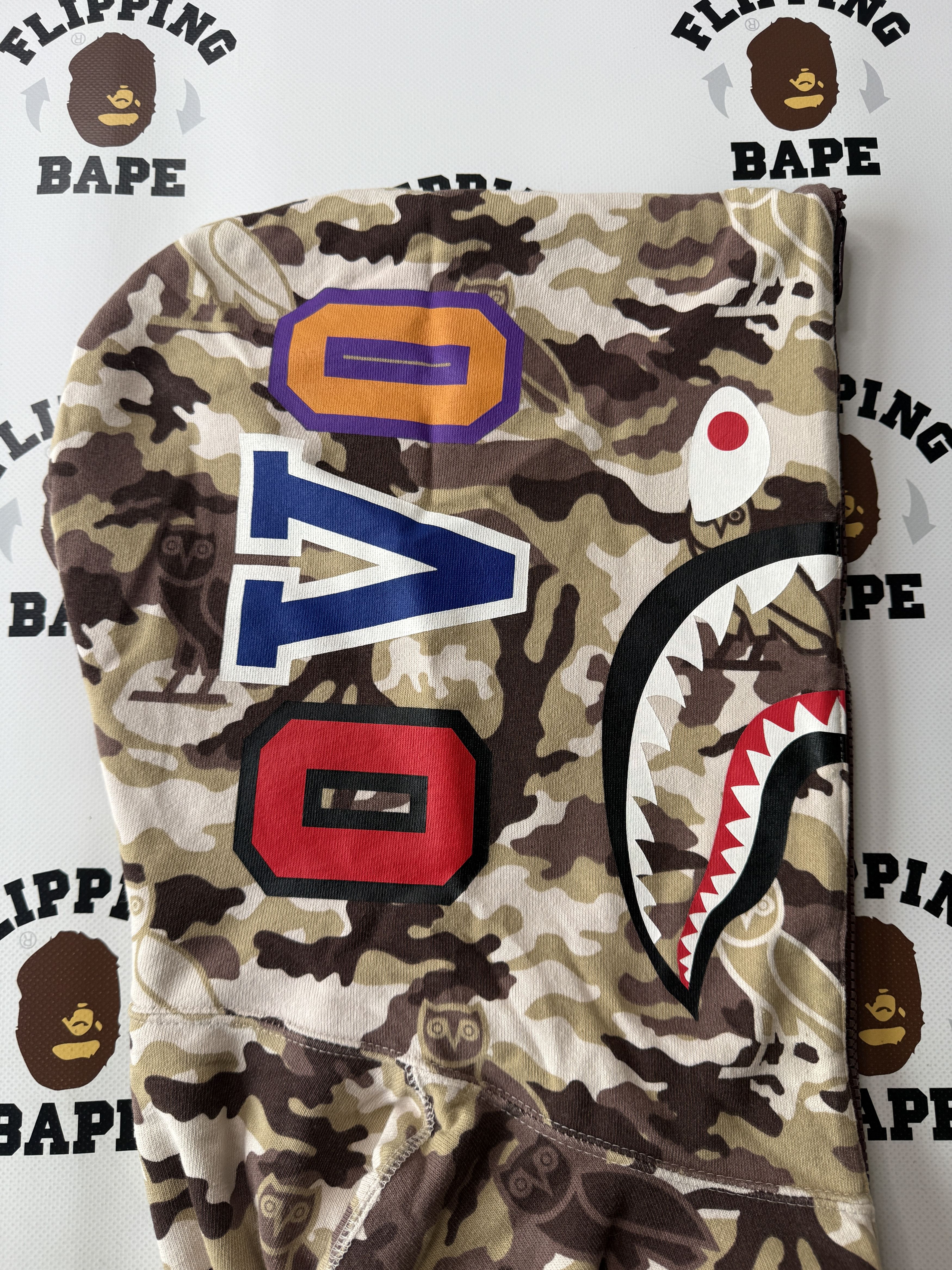 Bape × October's Very Own BAPE X OVO REVERSIBLE SHARK FULL ZIP HOODIE Size US XL / EU 56 / 4 - 11 Thumbnail