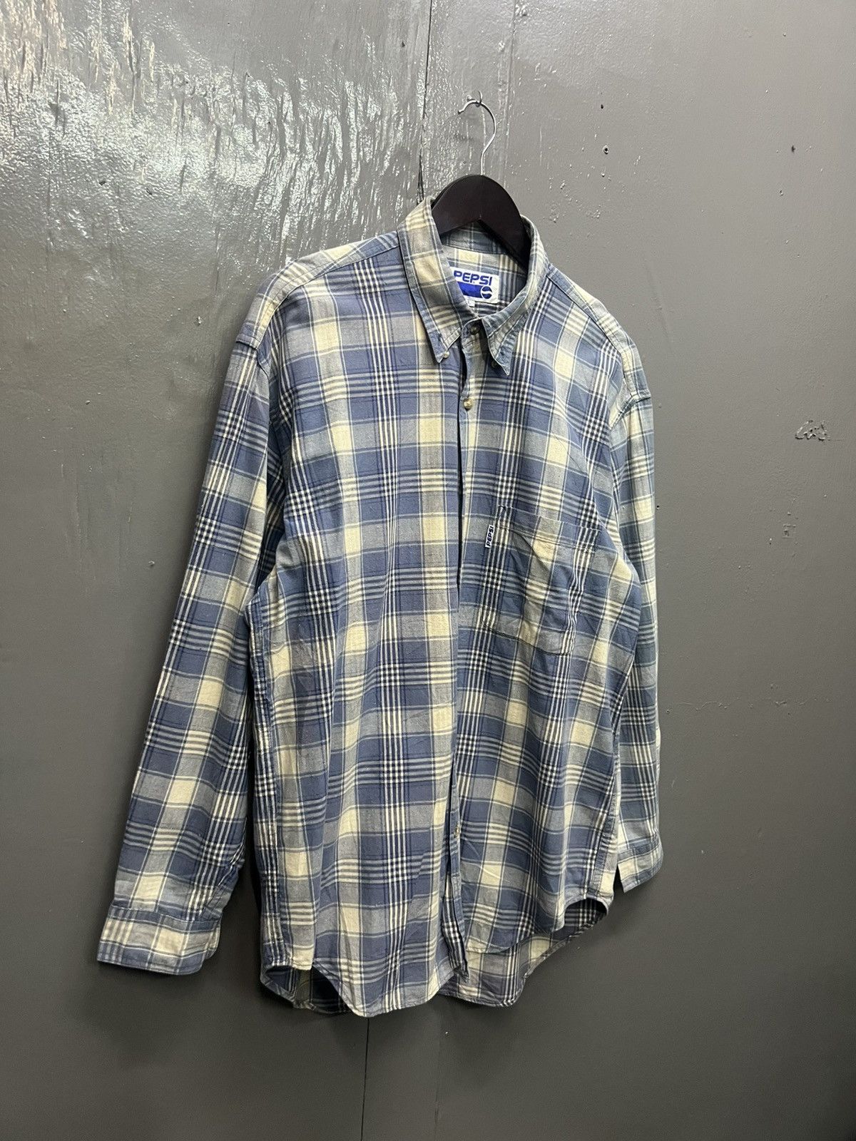 Vintage Vintage Pepsi Shirt Button Ups Size US L / EU 52-54 / 3 - 3 Thumbnail