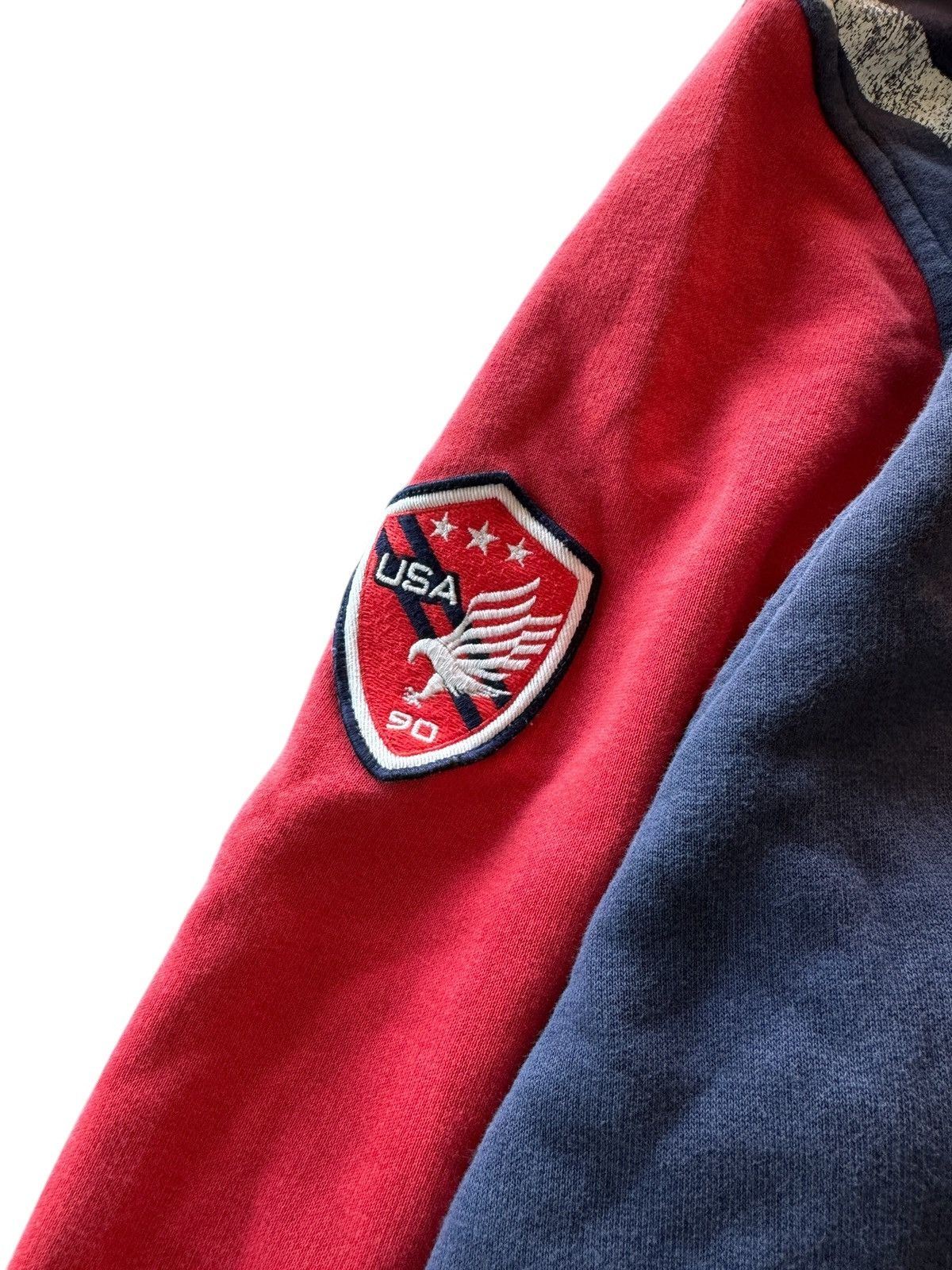 Puma Puma Boxy USA Retro 1990 Zip Up USA Patch Oversized Jacket Size US XL / EU 56 / 4 - 3 Thumbnail