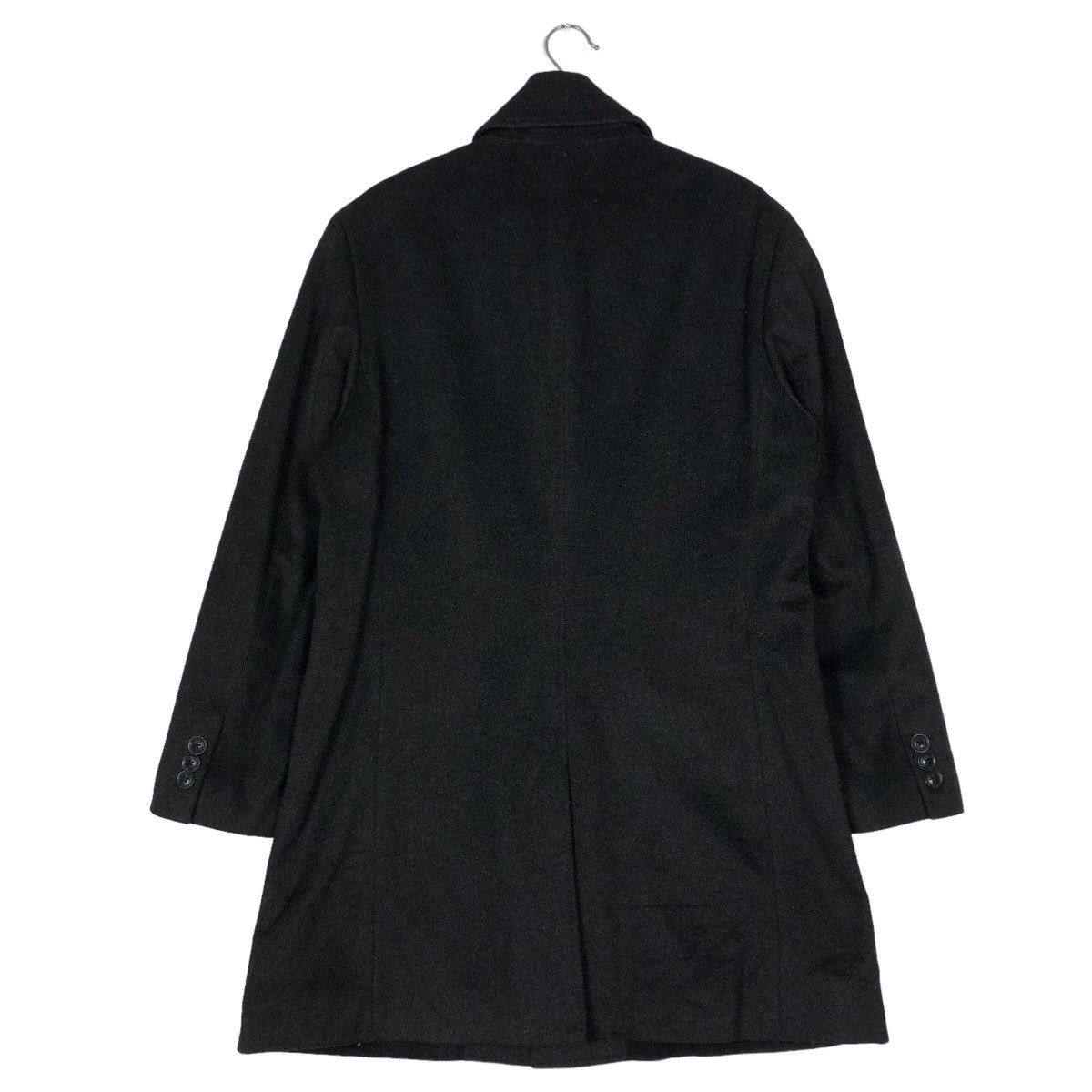 Japanese Brand 🔥Vintage Long Jacket Rich Black Comme Ca Ism Issey Miyake Size US M / EU 48-50 / 2 - 7 Thumbnail