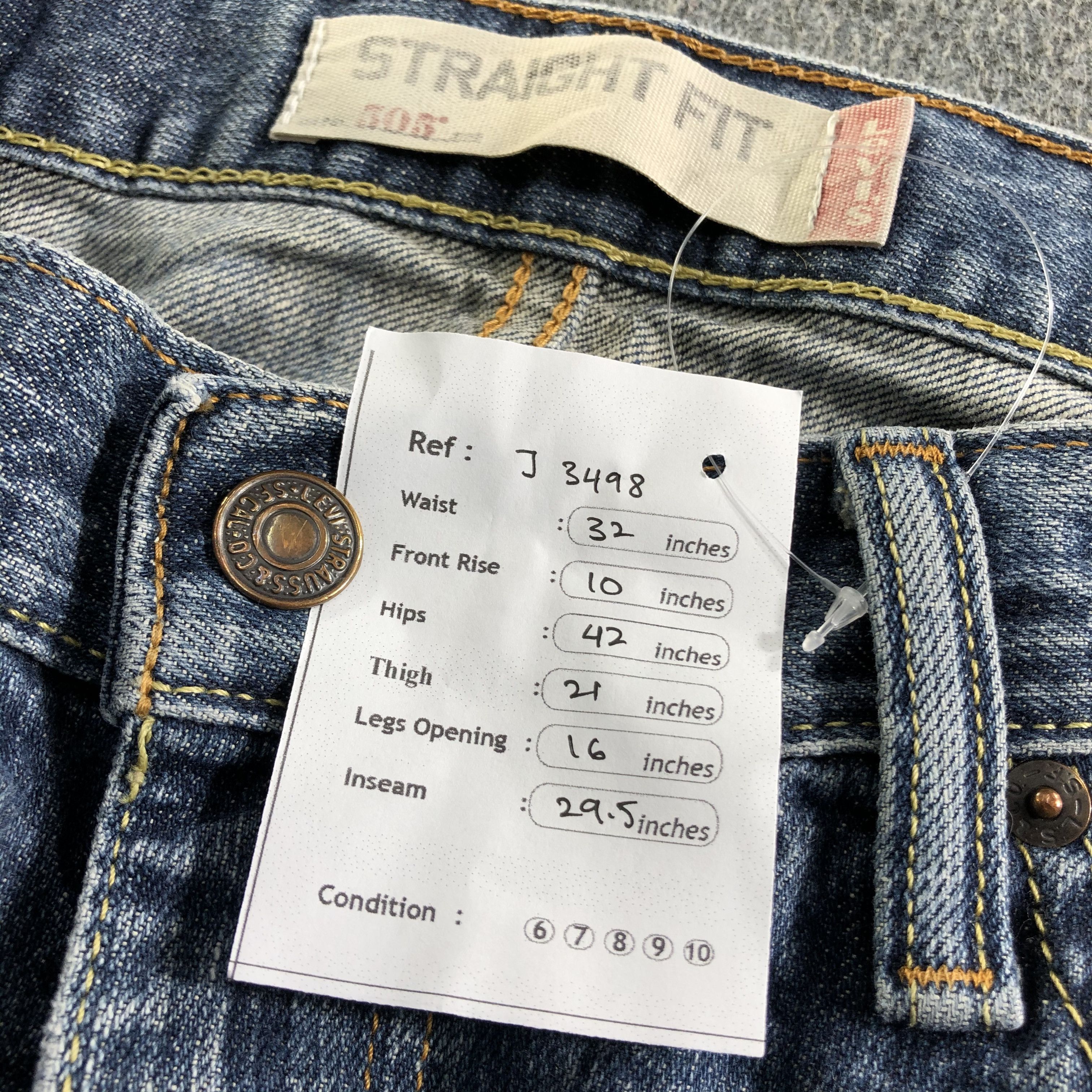 Levi's Vintage Levis 505 Jeans-J3498 Size US 32 / EU 48 - 12 Thumbnail