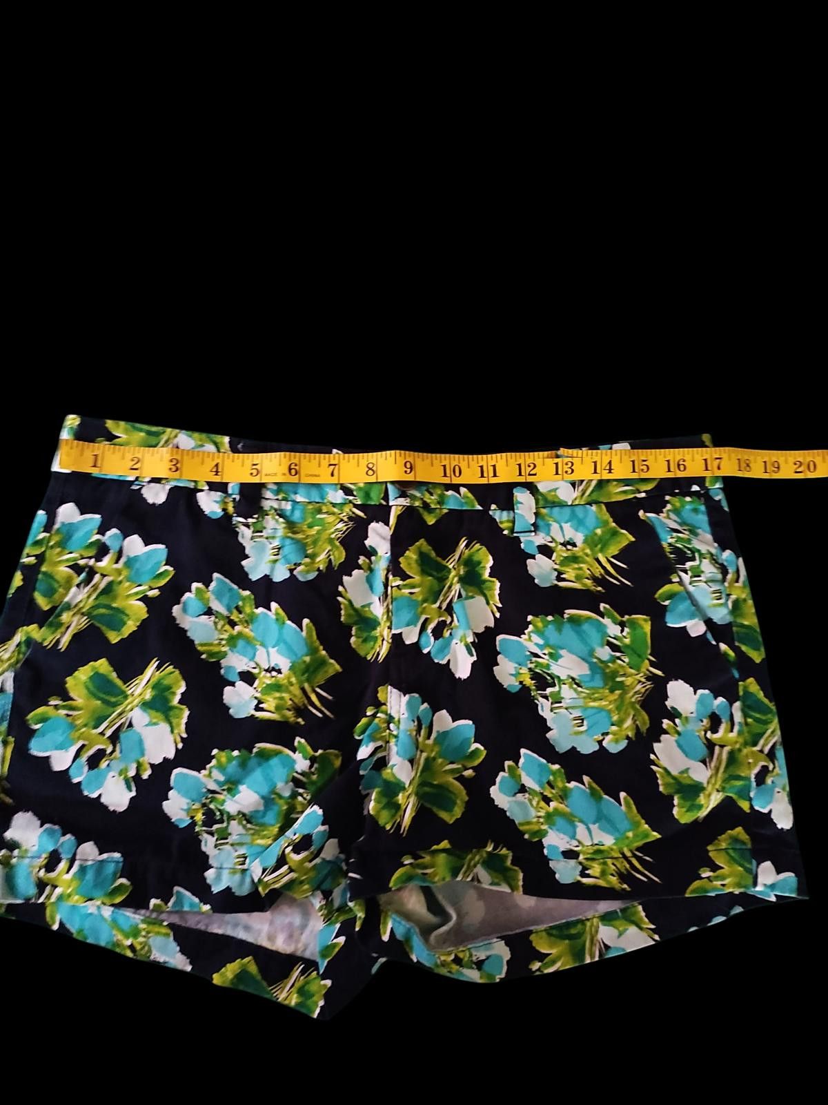 Merona Merona Women's Floral Print Casual Shorts Size 10 Size 32" / US 10 / IT 46 - 6 Thumbnail