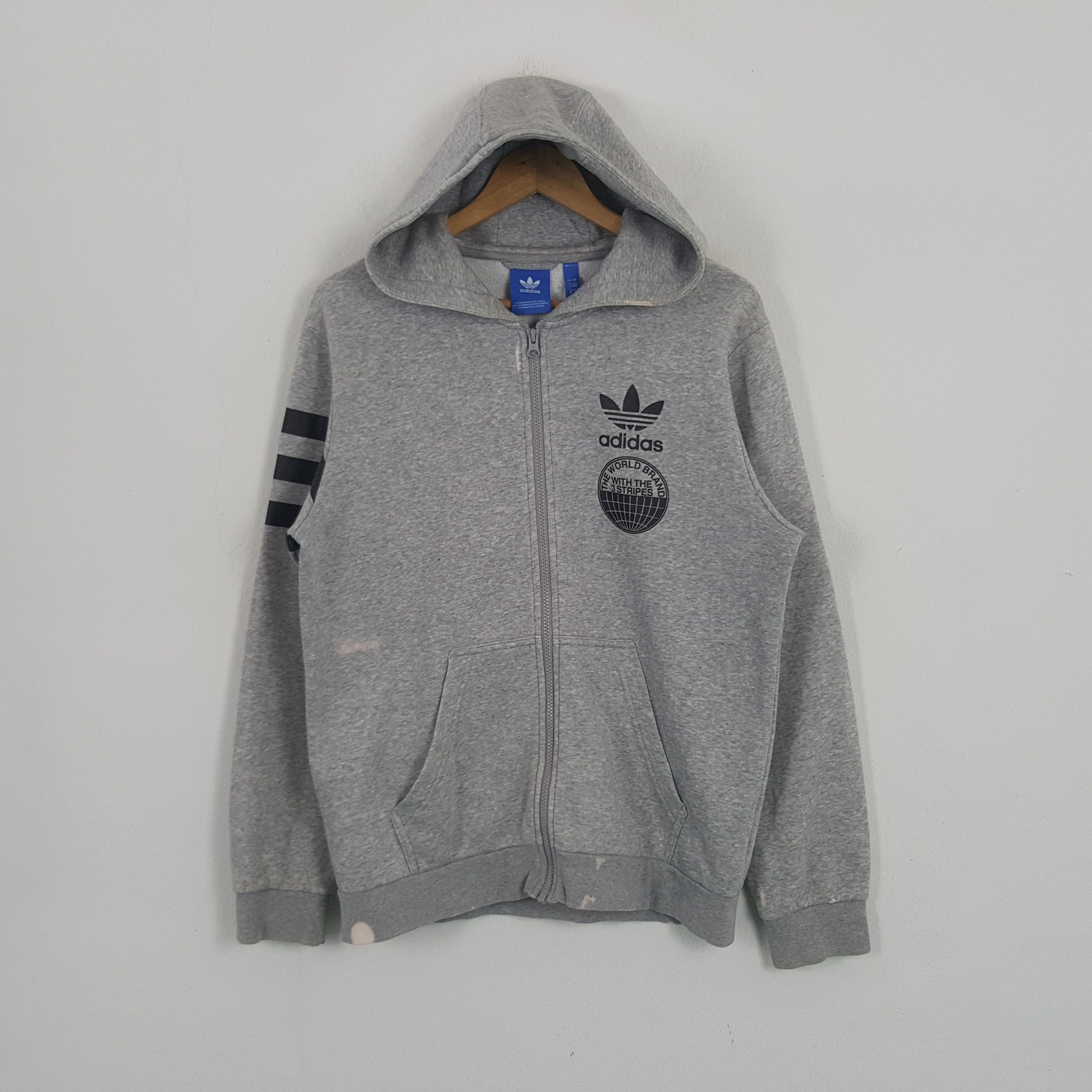 Vintage Adidas American Sportwear Hoodies Jacket