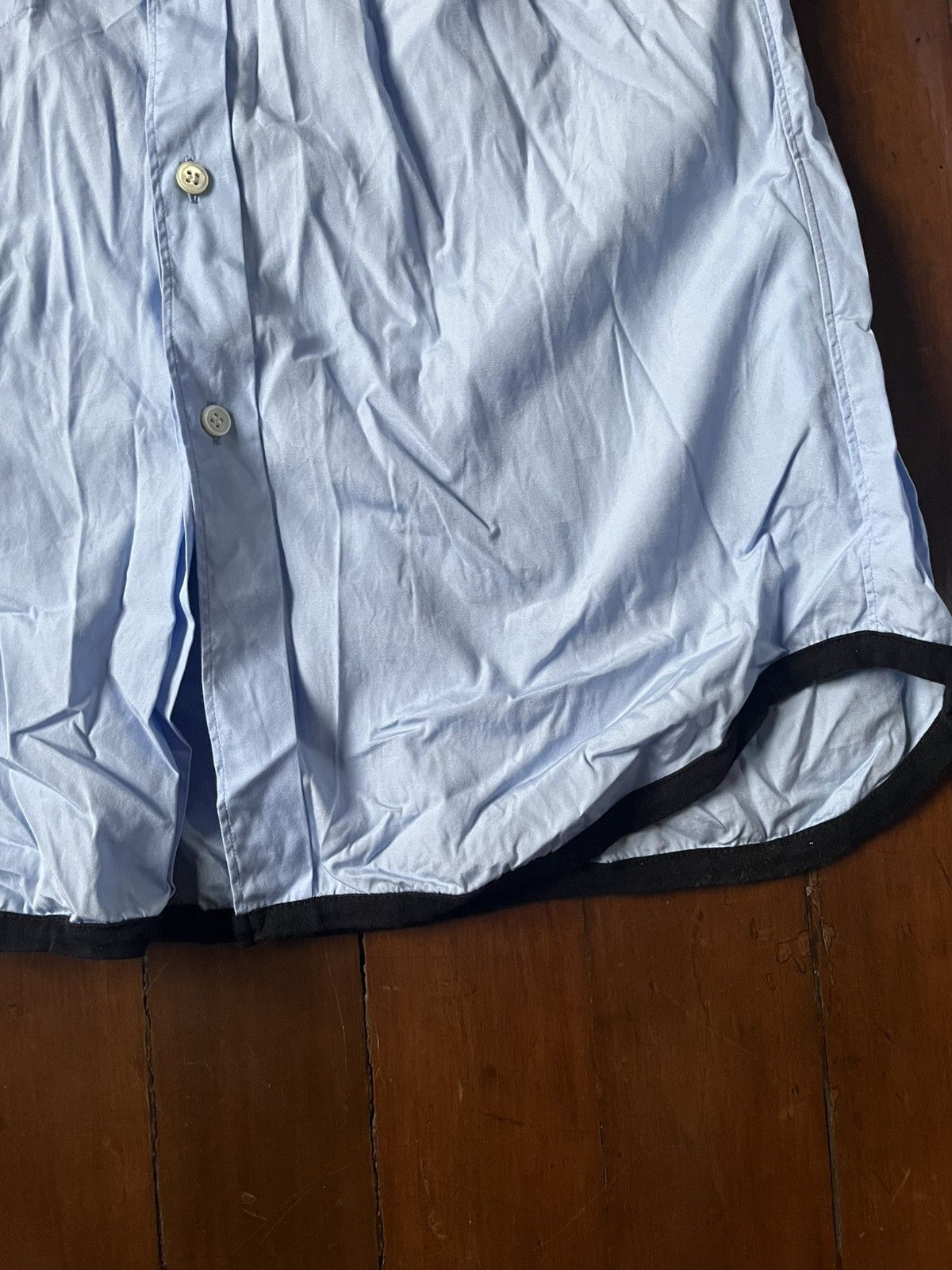 Comme des Garcons SHIRT Comme des Garcons SHIRT Piped Seam Shirt Size US XS / EU 42 / 0 - 8 Thumbnail