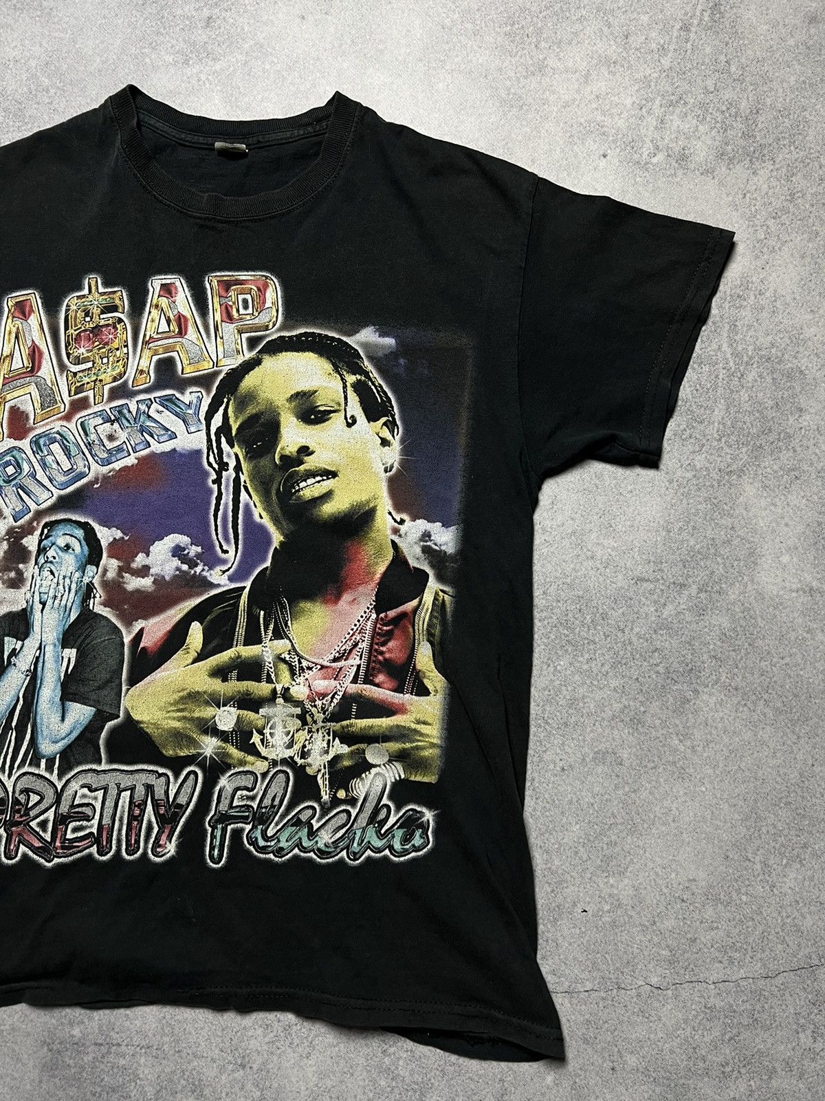 Rap Tees Y2K Asap Rocky Pretty Flacko Japanese Rap Tee Shirt Size US M / EU 48-50 / 2 - 3 Thumbnail