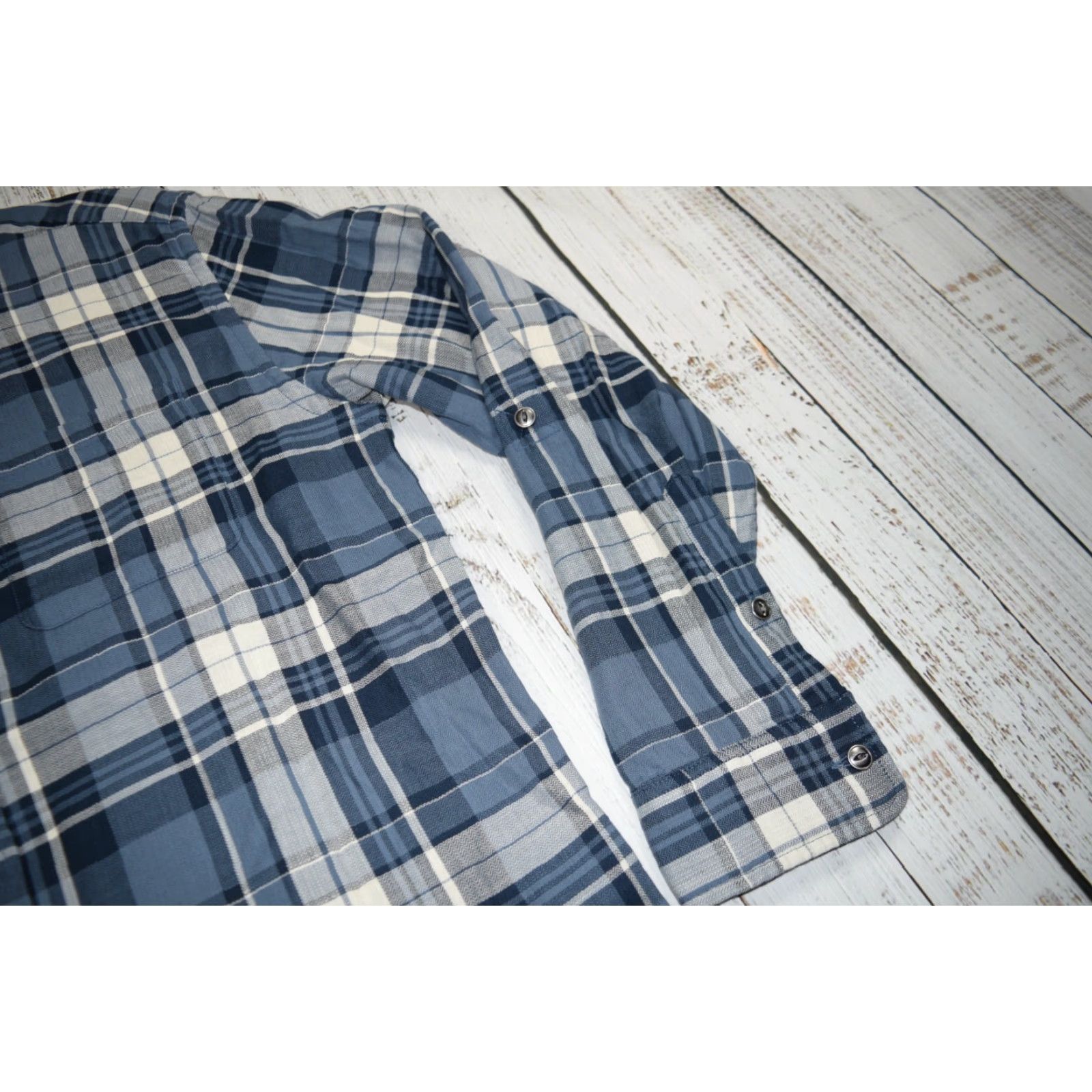 Pendleton Pendleton Shirt Plaid Flannel Blue White Multicolor M Mens Cotton Pocket Button-Up Outdoors Regular Size US M / EU 48-50 / 2 - 4 Thumbnail