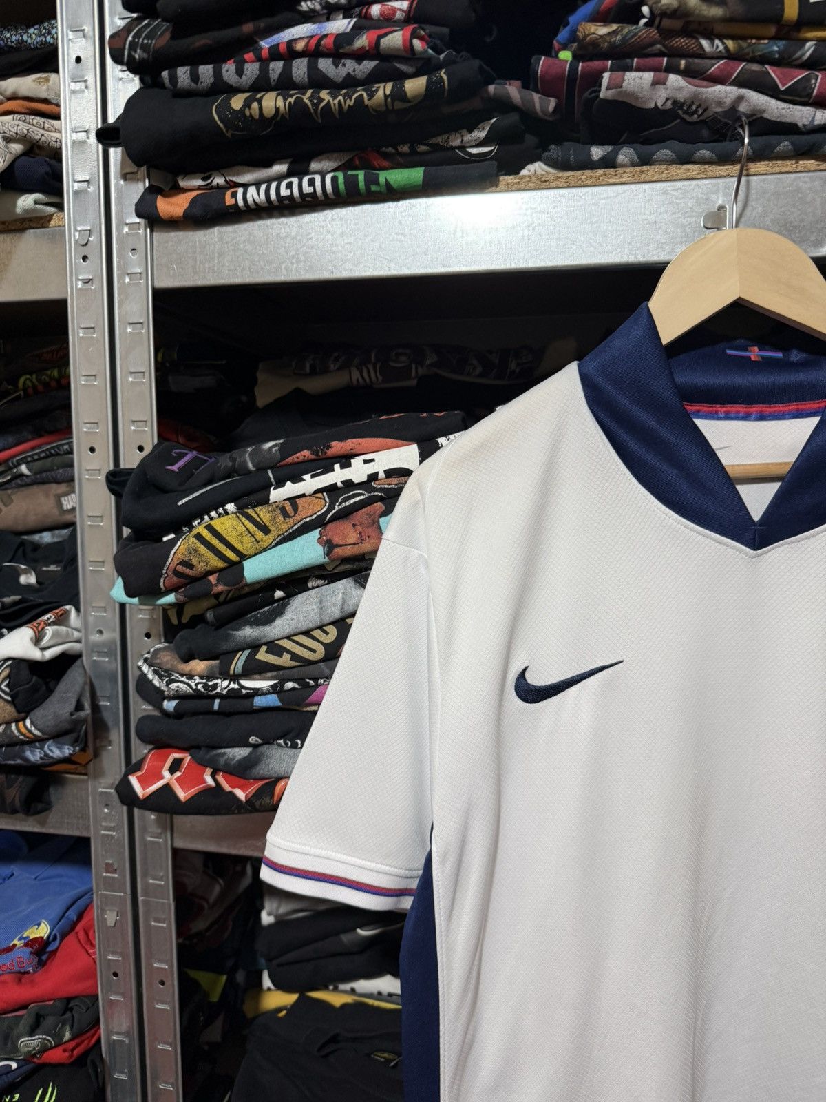 Nike Vintage England Nike Home Soccer Football Jersey Size US XXL / EU 58 / 5 - 3 Thumbnail