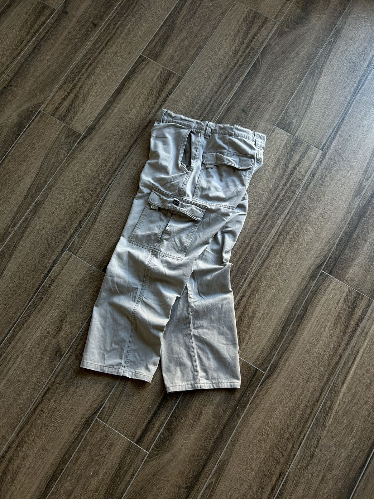 Quicksilver × Vintage Vintage Quicksilver mens baggy cargo pants rare y2k Size US 34 / EU 50 - 1 Thumbnail
