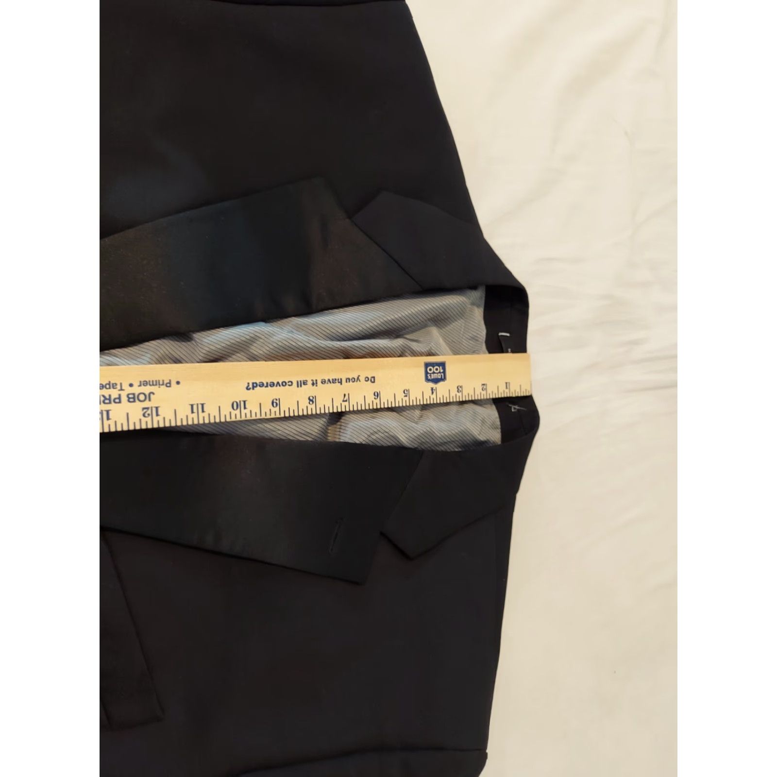 Calvin Klein Calvin Klein Suit Blazer Pants 2 Piece 48L Black Mens Size 48R - 6 Thumbnail