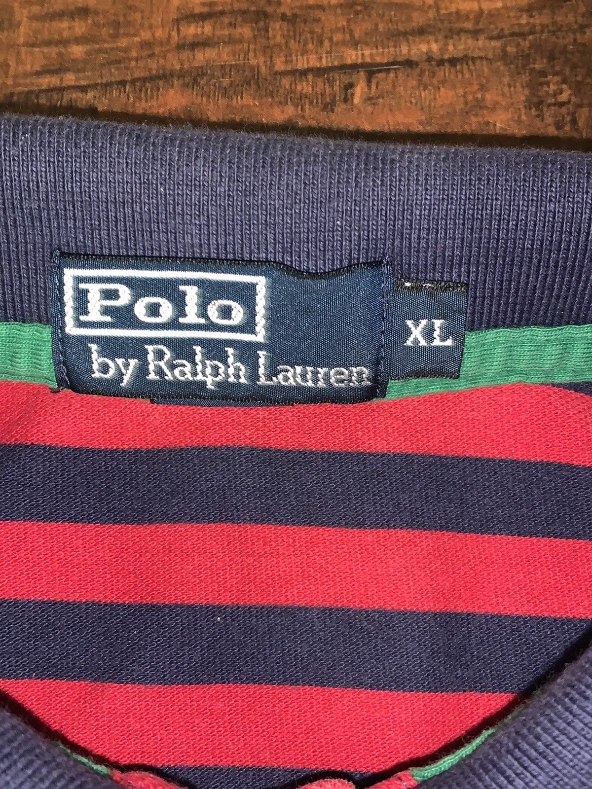 Polo Ralph Lauren Red and blue striped polo, Ralph Lauren Size US XL / EU 56 / 4 - 3 Thumbnail