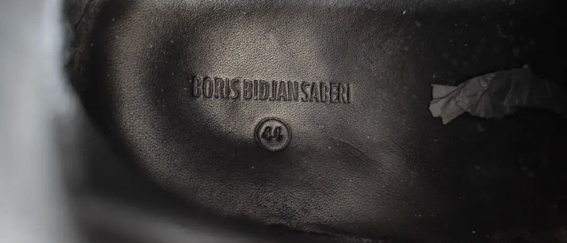 Boris Bidjan Saberi Boris Bidjan Saberi BOOT4 Ankle Boots horse BLACK 44 EUR Size US 11 / EU 44 - 7 Thumbnail