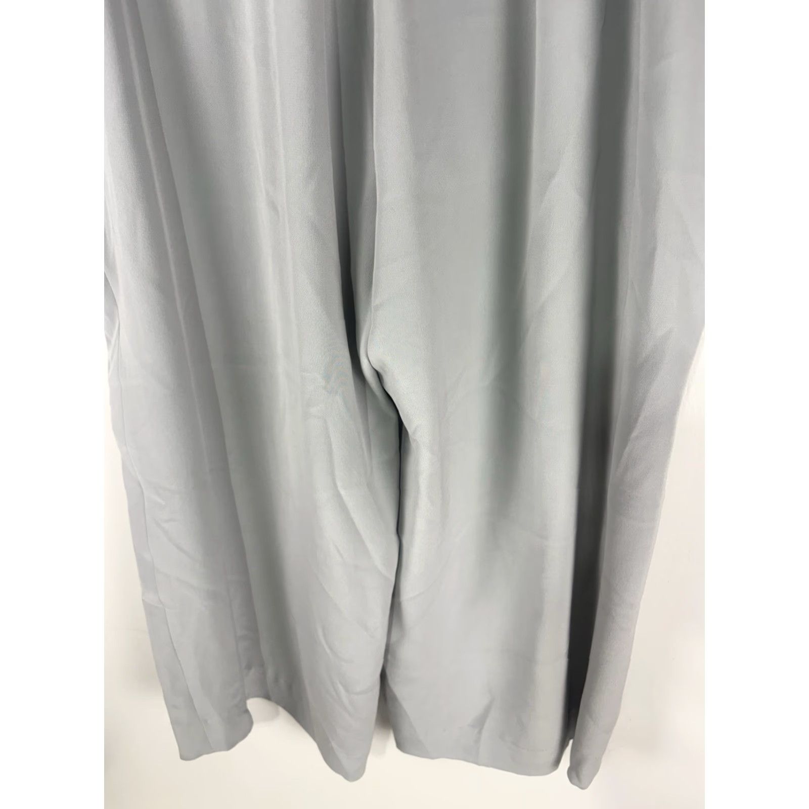 Vintage VINTAGE Due Per Due Women's Dress Pants Size 24W Silk Wide-Leg High Rise Plus Fall Spring Summer City Size 42" / US 20 - 6 Thumbnail
