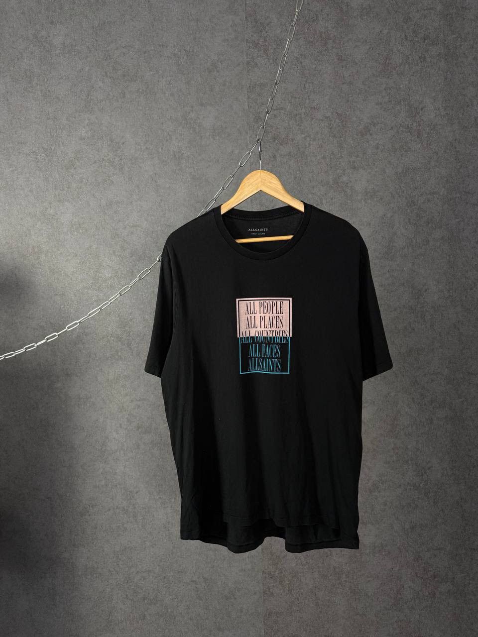 Allsaints Allsaints designer overprinted tee Size US L / EU 52-54 / 3 - 1 Thumbnail