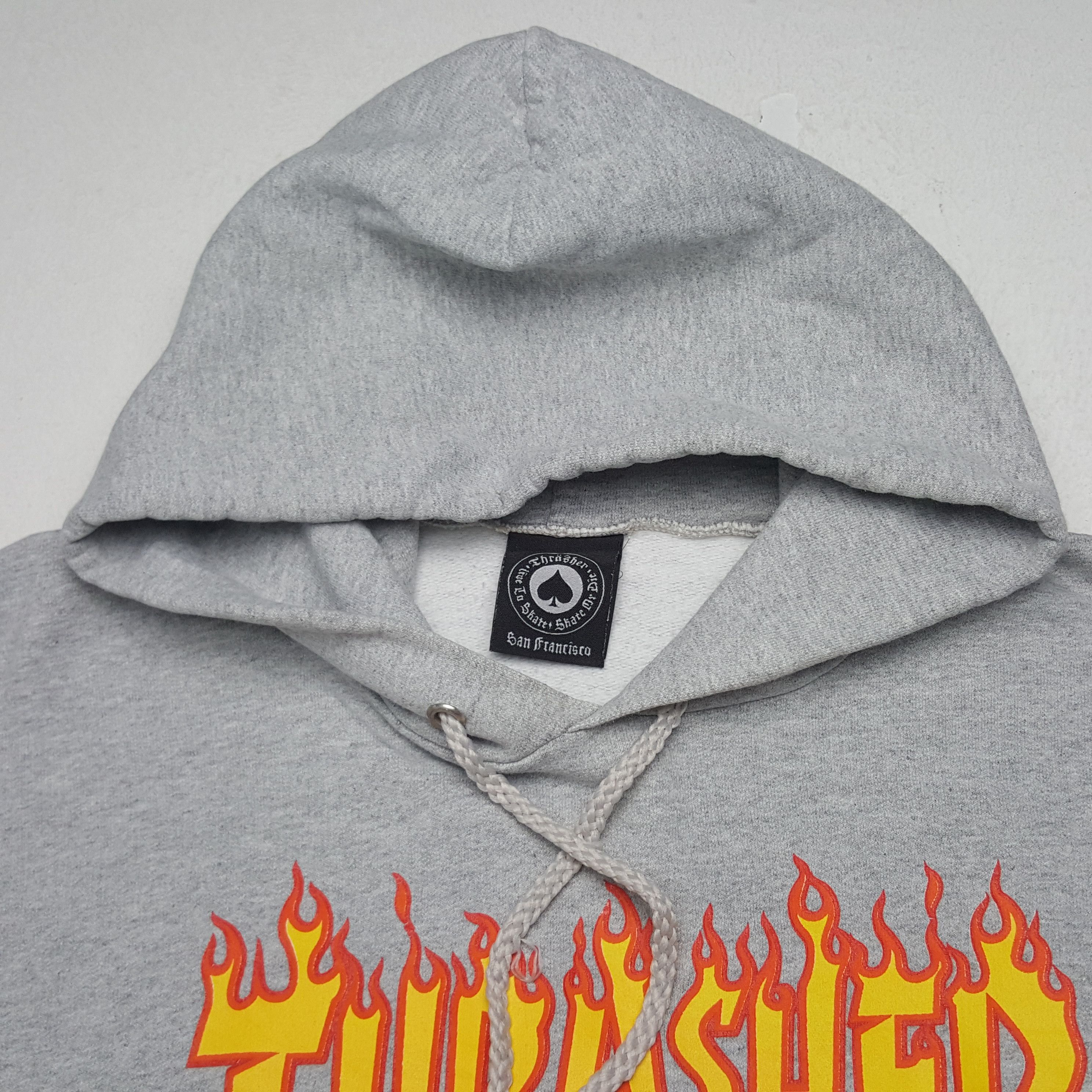 Thrasher × Vintage Vintage Thrasher American Skateboard Style Hoodies Size US M / EU 48-50 / 2 - 4 Thumbnail