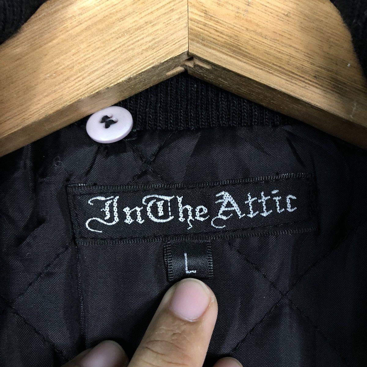 In The Attic 📌Vintage Bomber Jacket In The Attic Punk Tartan Design Size US L / EU 52-54 / 3 - 20 Thumbnail