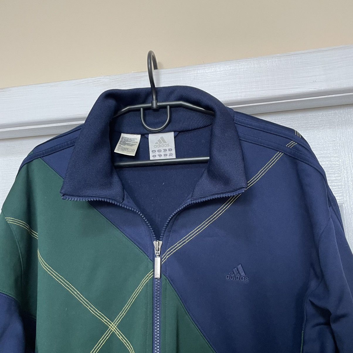 Adidas × Vintage Rare 90s Limited Adidas Jacket vintage bomber sweatshirt zip Size US XL / EU 56 / 4 - 3 Thumbnail