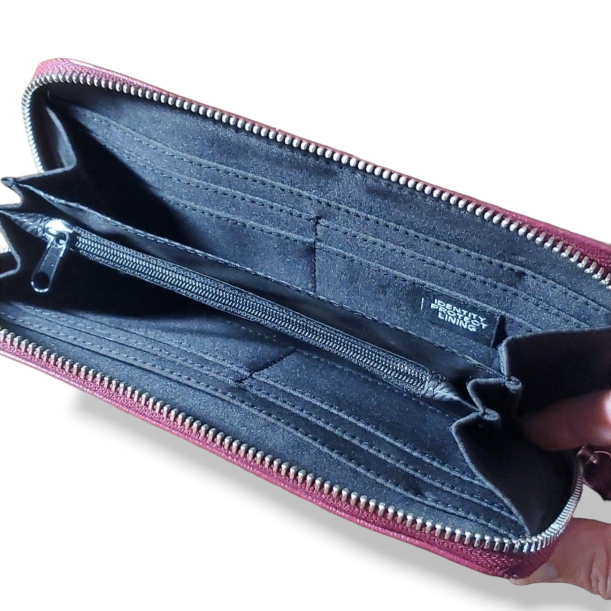 Elie Tahari Tahari 8x4" Wallet Continental Wristlet Zipper Around RFID Size ONE SIZE - 5 Thumbnail