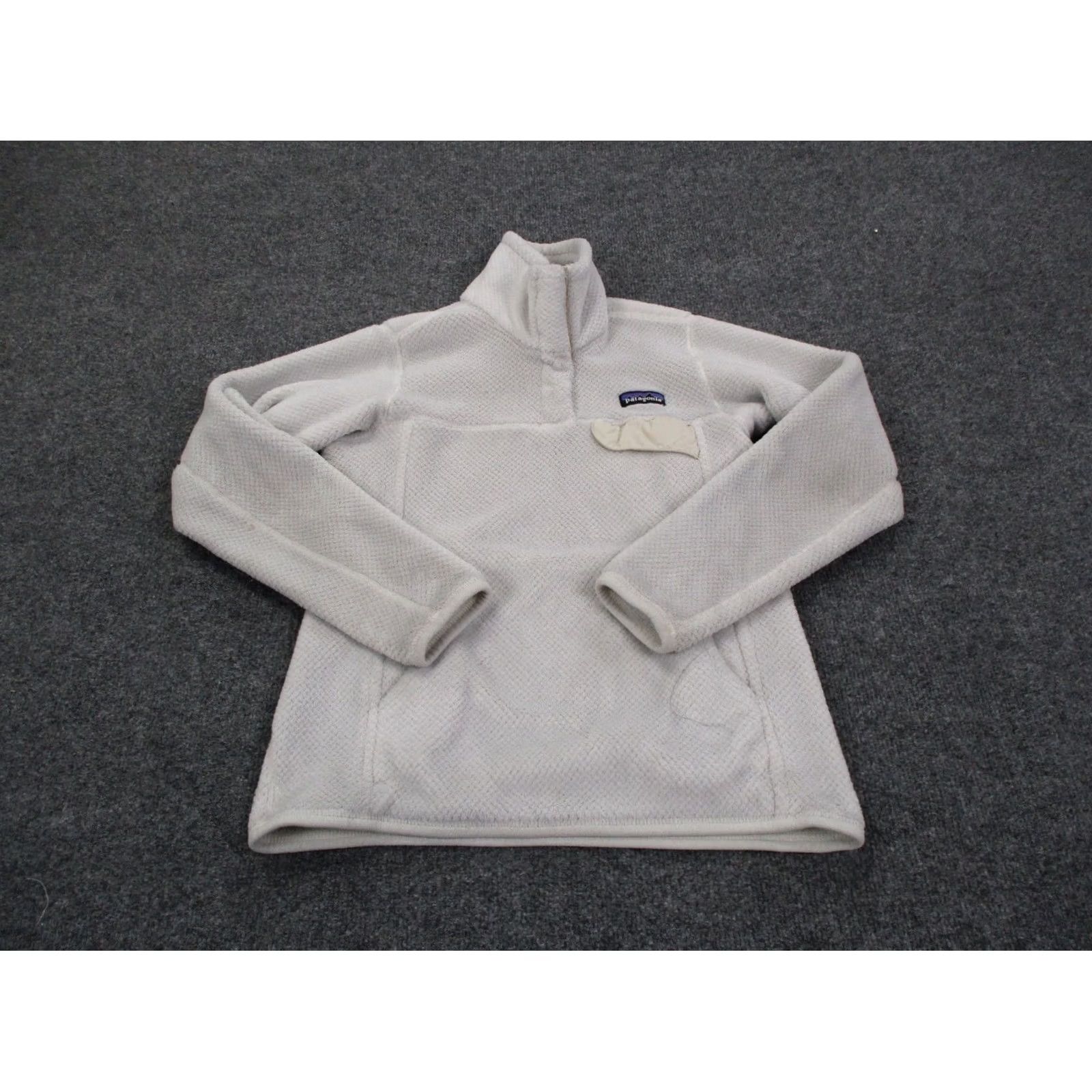 Patagonia Patagonia Jacket Womens XS White Fleece Outdoor Snap T Polartec 25442 Size XS / US 0-2 / IT 36-38 - 2 Thumbnail
