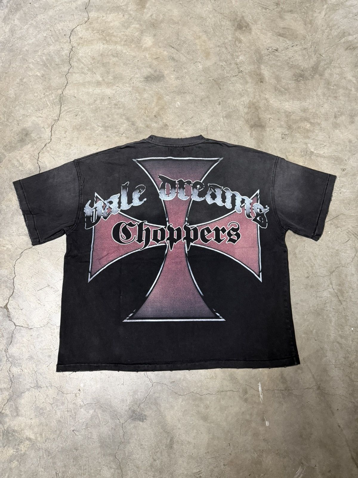 Vale Vale Forever Chopper Tee Shirt Size US XL / EU 56 / 4 - 1 Thumbnail