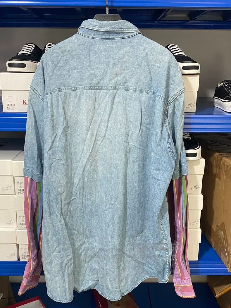 Balenciaga Balenciaga size 41 Fake Two-Piece Shirt Size US S / EU 44-46 / 1 - 2 Thumbnail