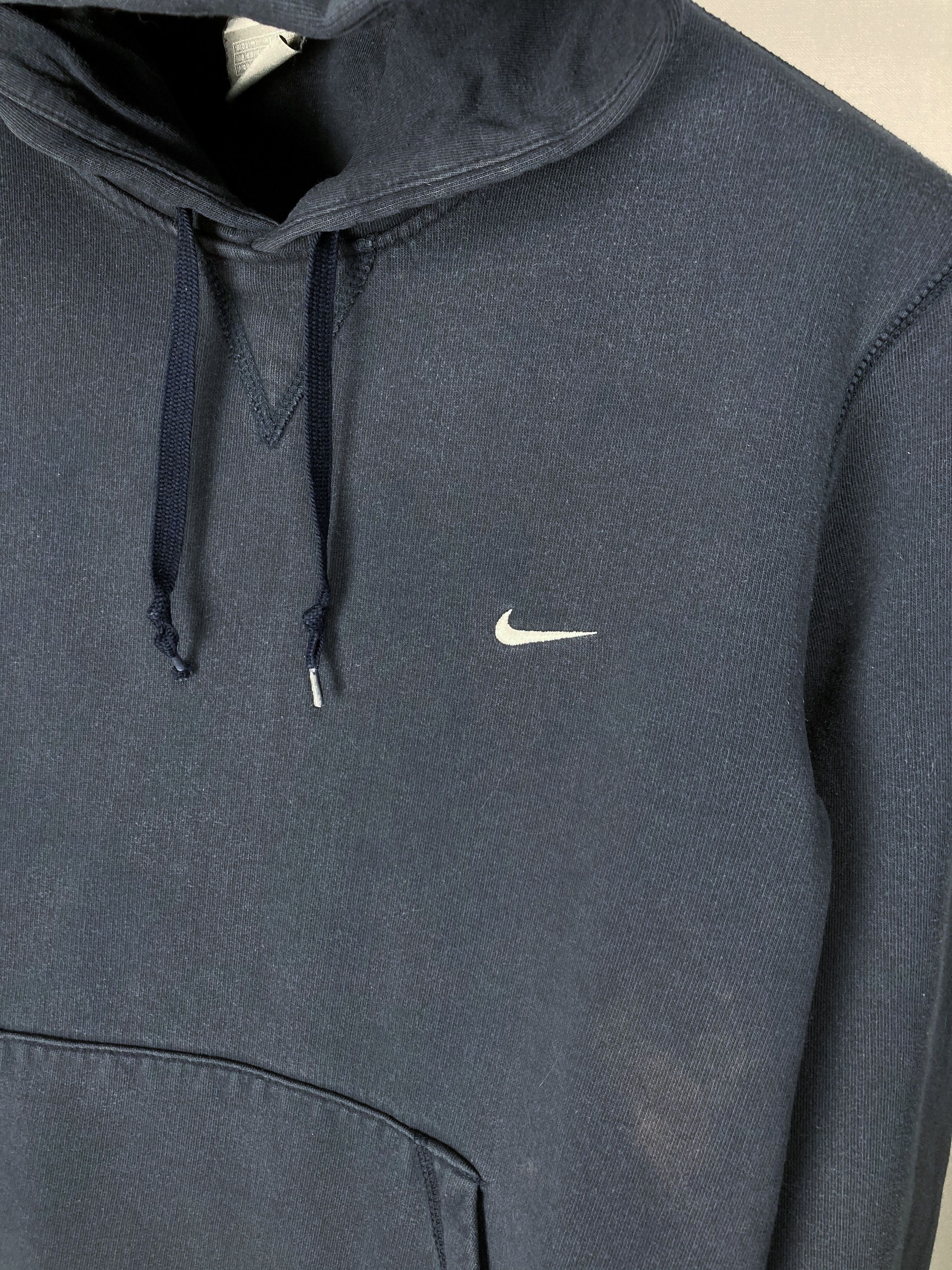 Nike Nike 00s Blue Oversized Hoodie Embroidered Swoosh Logo Size US M / EU 48-50 / 2 - 3 Thumbnail