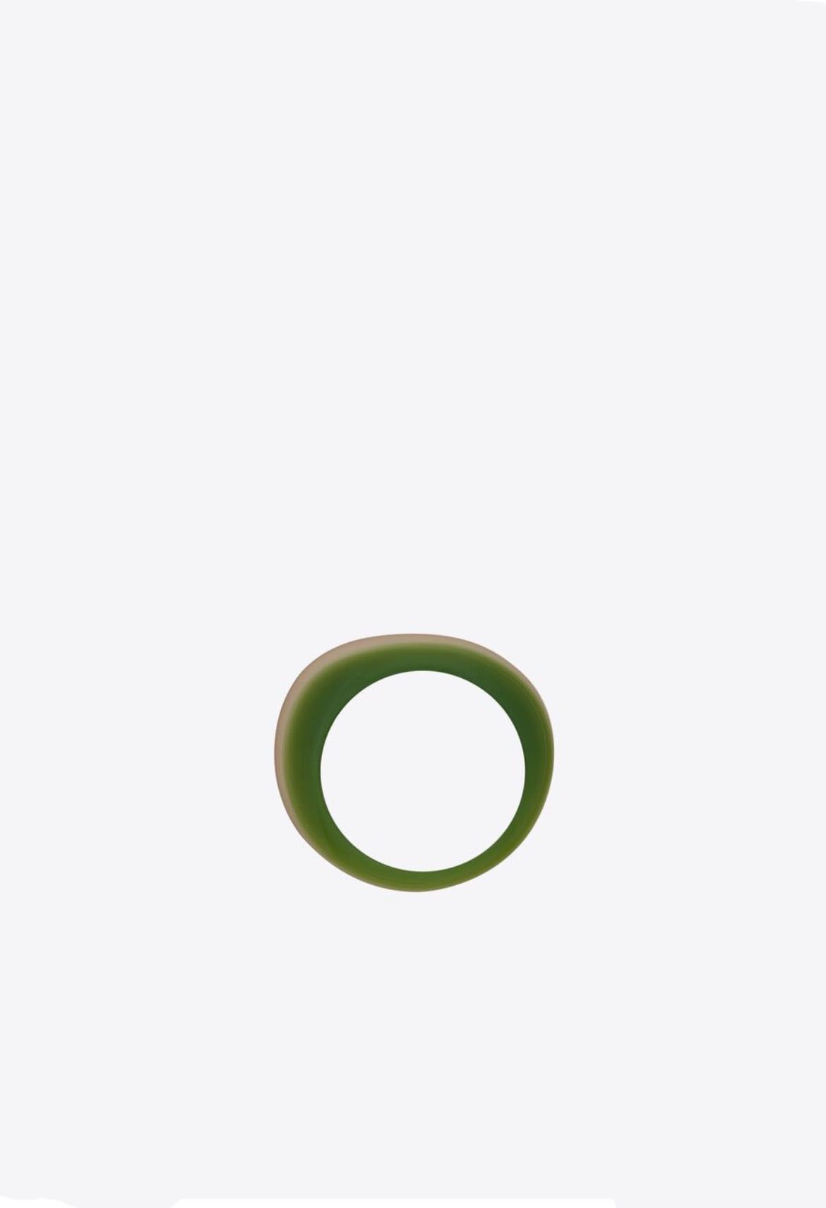 Saint Laurent Paris o1smrcs1224 Size: OS / Bracelet Bicolor Resine Ivory/Green Size ONE SIZE - 1 Preview