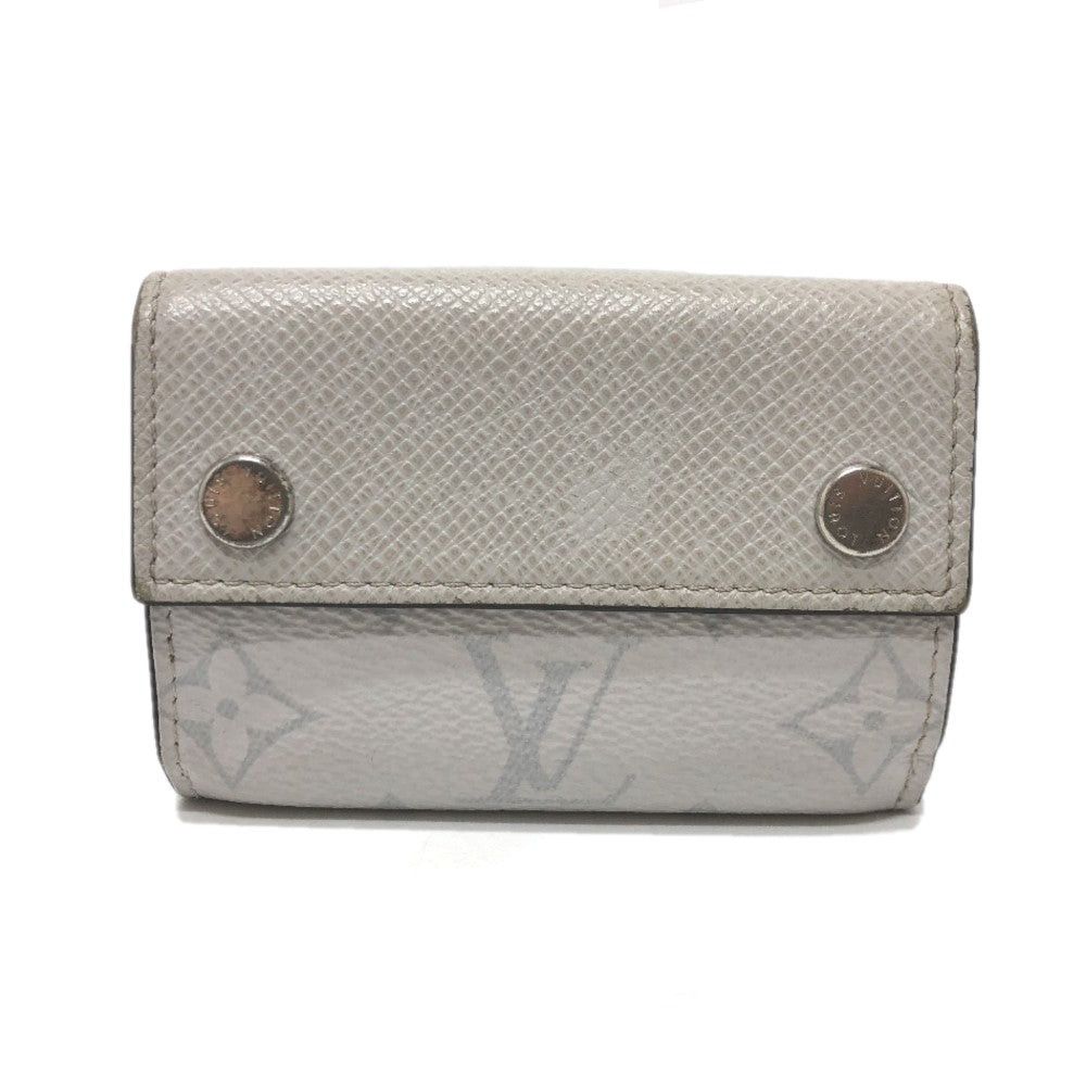 Louis Vuitton Louis Vuitton M67621 Taigarama Monogram Discovery Compact Wallet Threefold Canvas Men White Size ONE SIZE - 1 Thumbnail