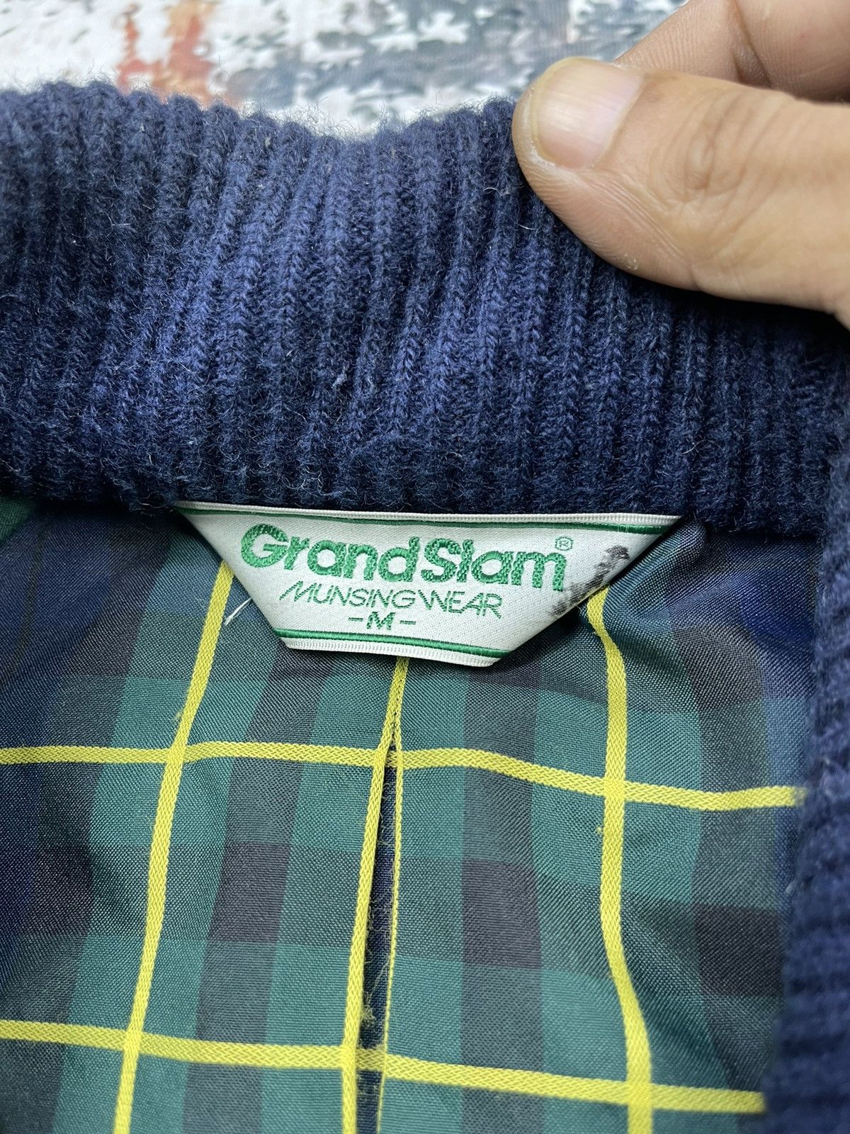 Grand Slam Vintage Grandslam Navy Button Up Jacket Size US M / EU 48-50 / 2 - 6 Thumbnail