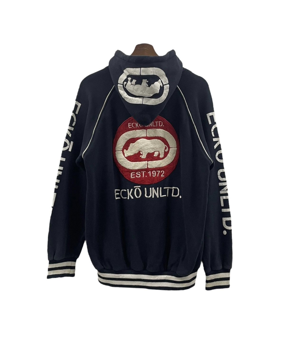 Vintage Ecko Unltd Hoodie Embroidery Logo