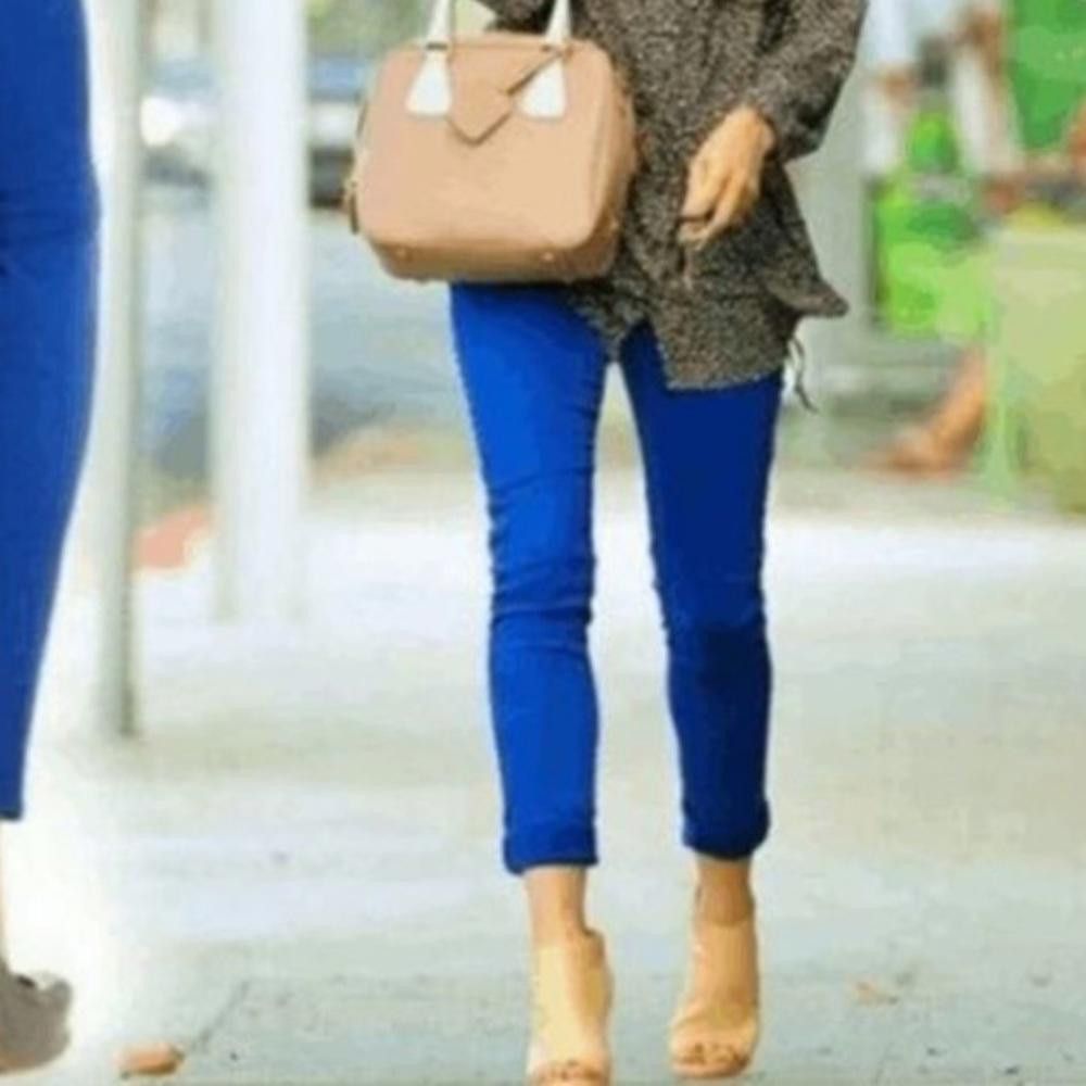 Rag & Bone rag & bone l Cobalt Blue Moto Skinny Jeans Size 28 Size 28" / US 6 / IT 42 - 12 Thumbnail